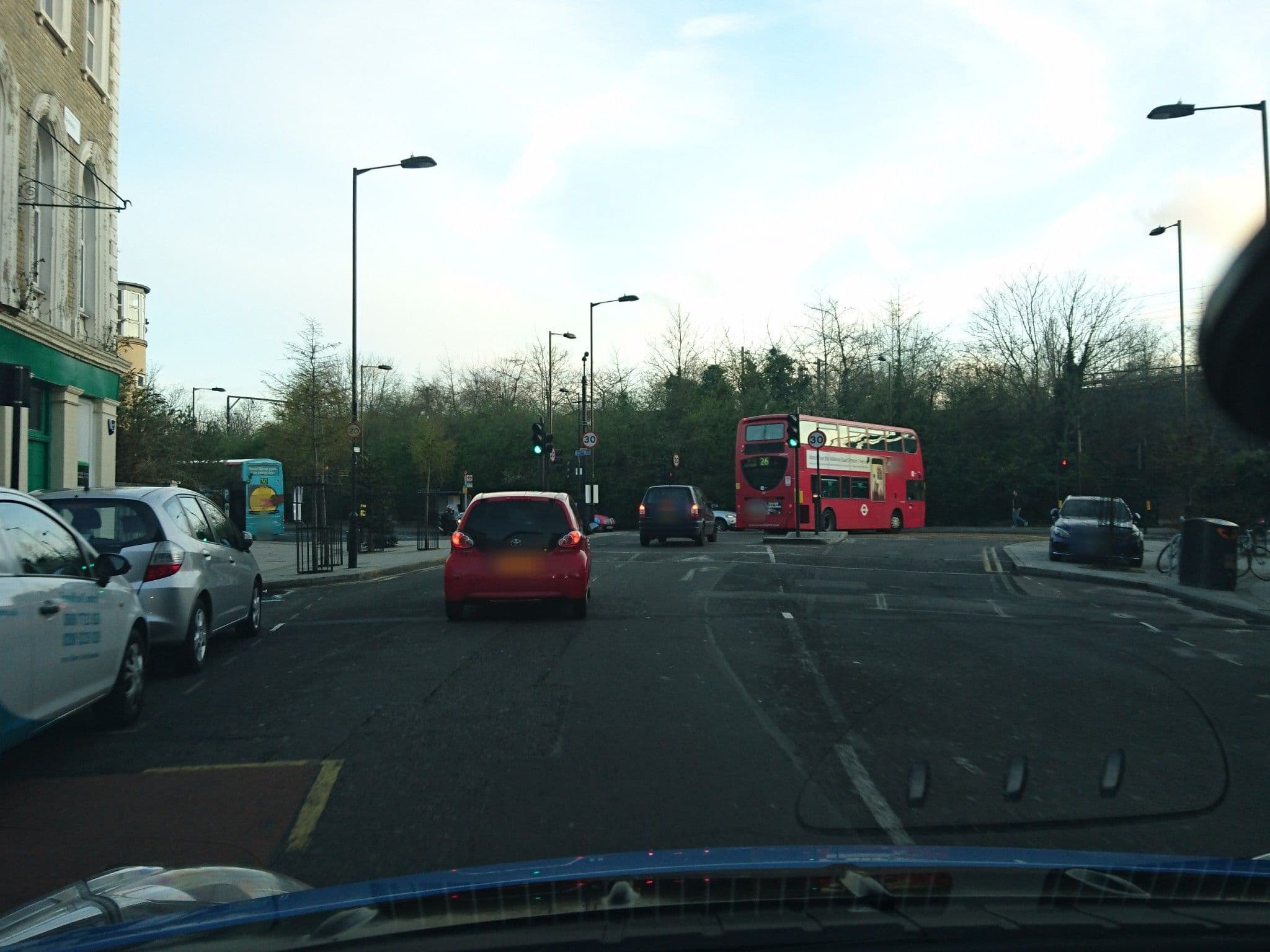Street view near Rahal Hotel Hackney London, Leyton — © zymurgic (CC BY-SA · Mapillary)