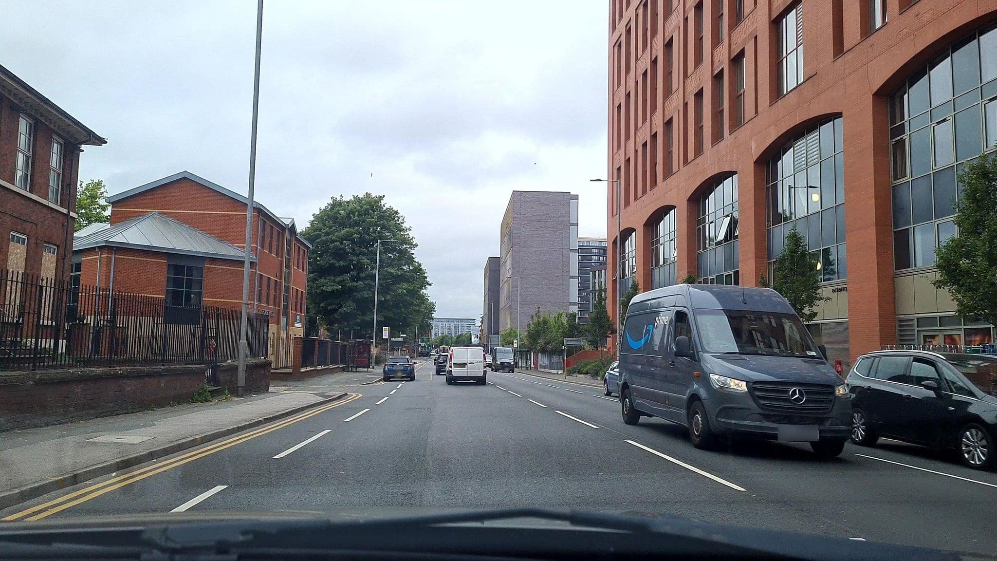 Street view near The Urban Oasis Manchester - Luxury split-level flat with roof garden access, Hulme — © mappo2 (CC BY-SA · Mapillary)