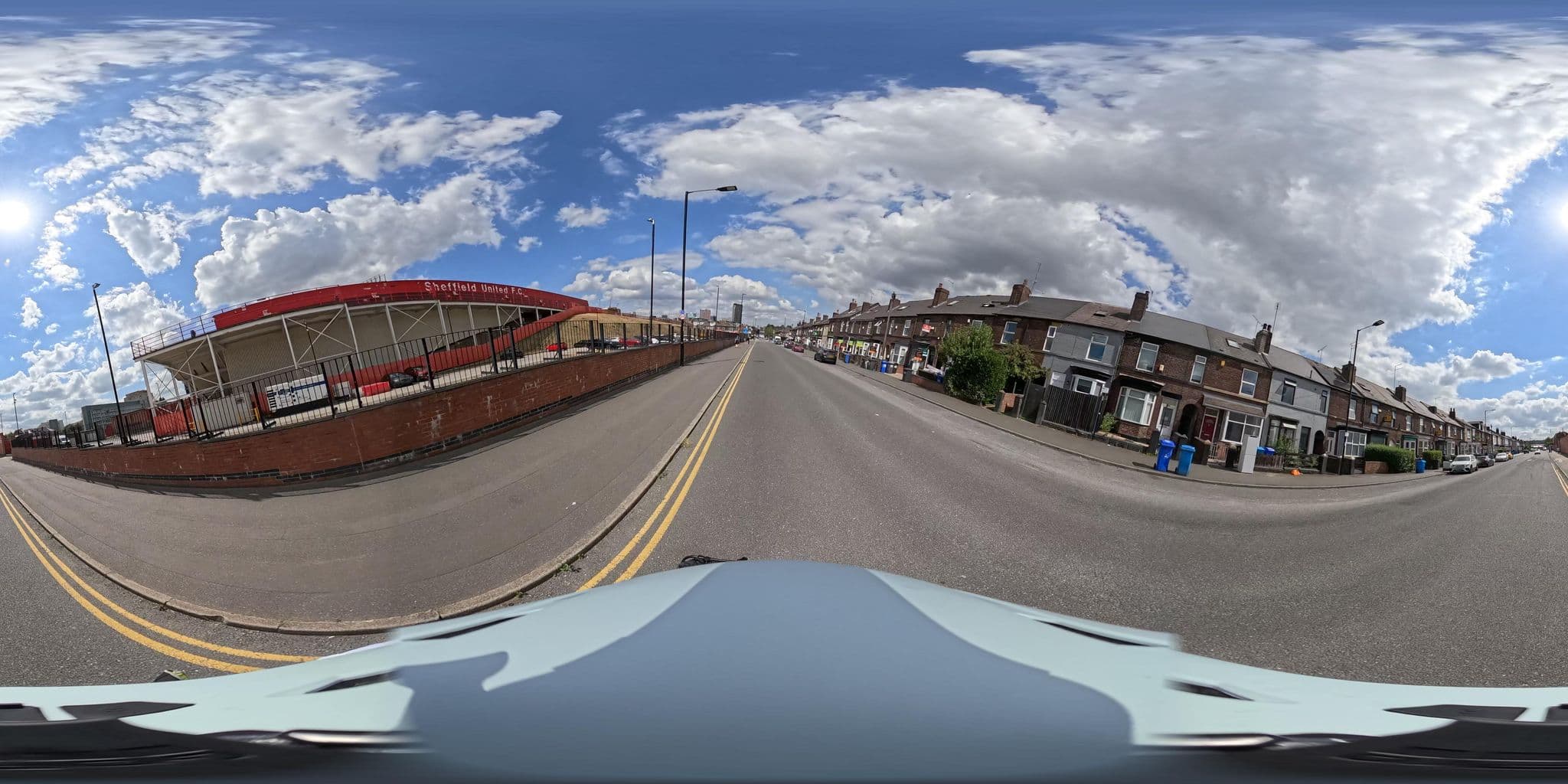 Street view near Sheffield Sanctuary - 4 Bedroom House, Sheffield — © ntzm (CC BY-SA · Mapillary)