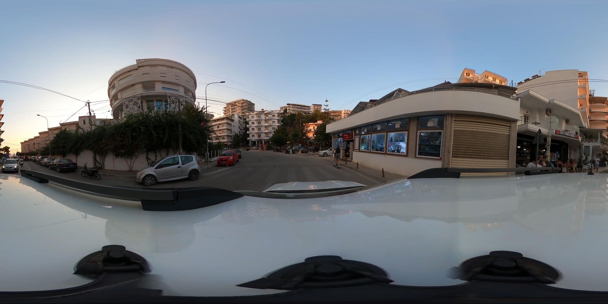 Street view near Hotel Erjoni, Sarandë — © tumblecow (CC BY-SA · Mapillary)