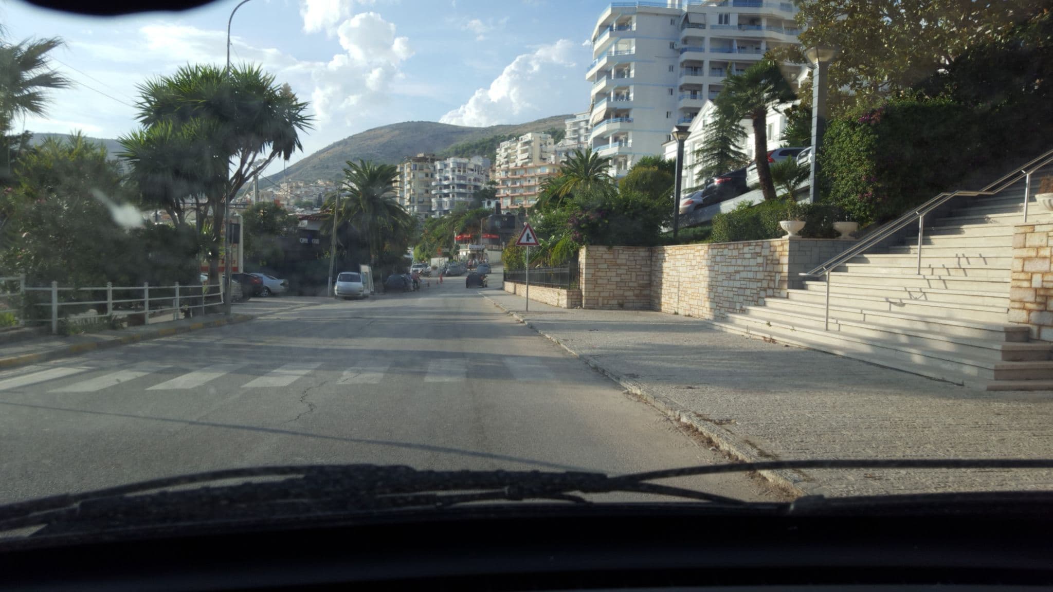 Street view near Hotel Butrinti, Sarandë — © denisju_osm (CC BY-SA · Mapillary)