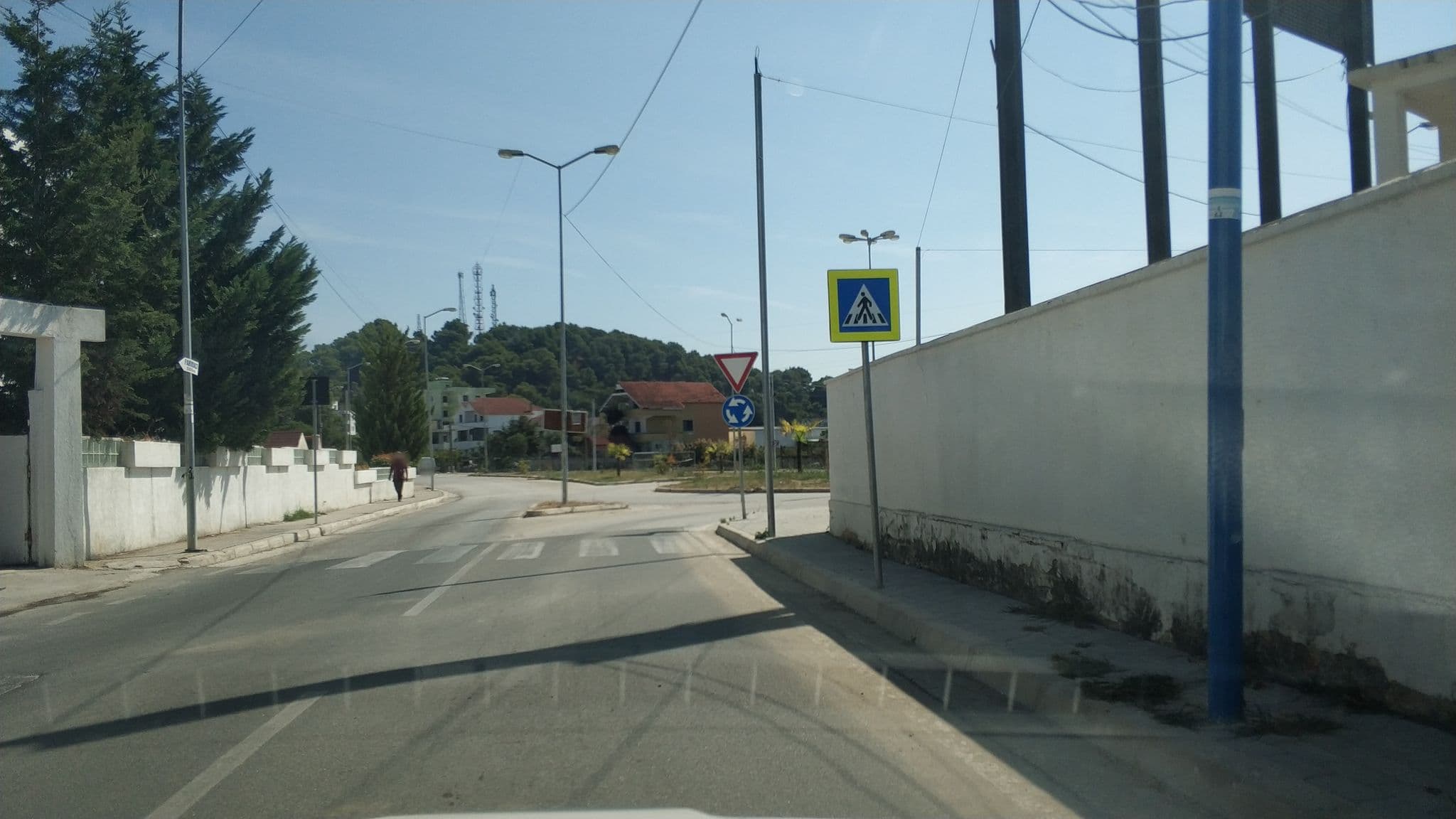 Street view near Sunborn Hotel, Kavajë — © freddouhelk (CC BY-SA · Mapillary)