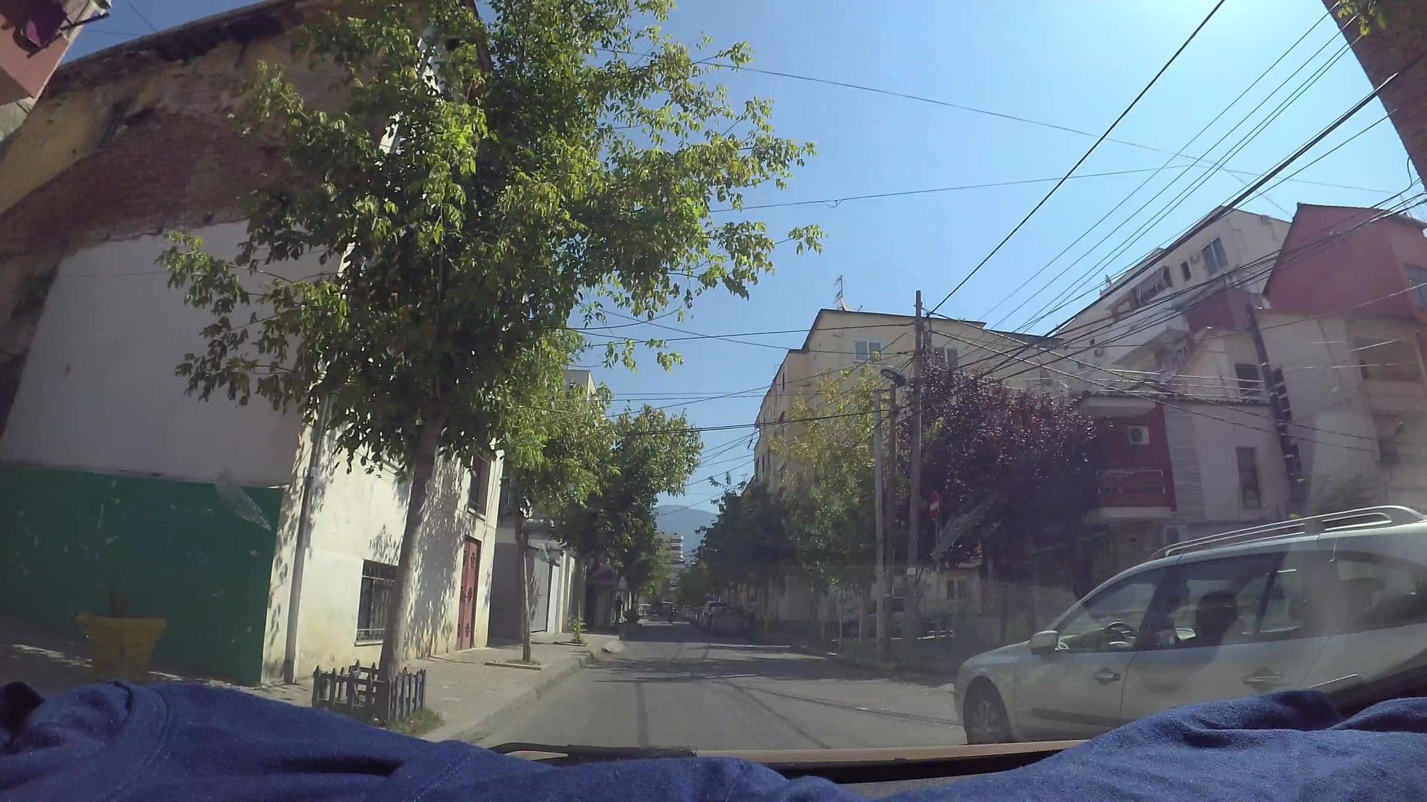 Street view near buff hostel, Tirana — © kaart_3 (CC BY-SA · Mapillary)