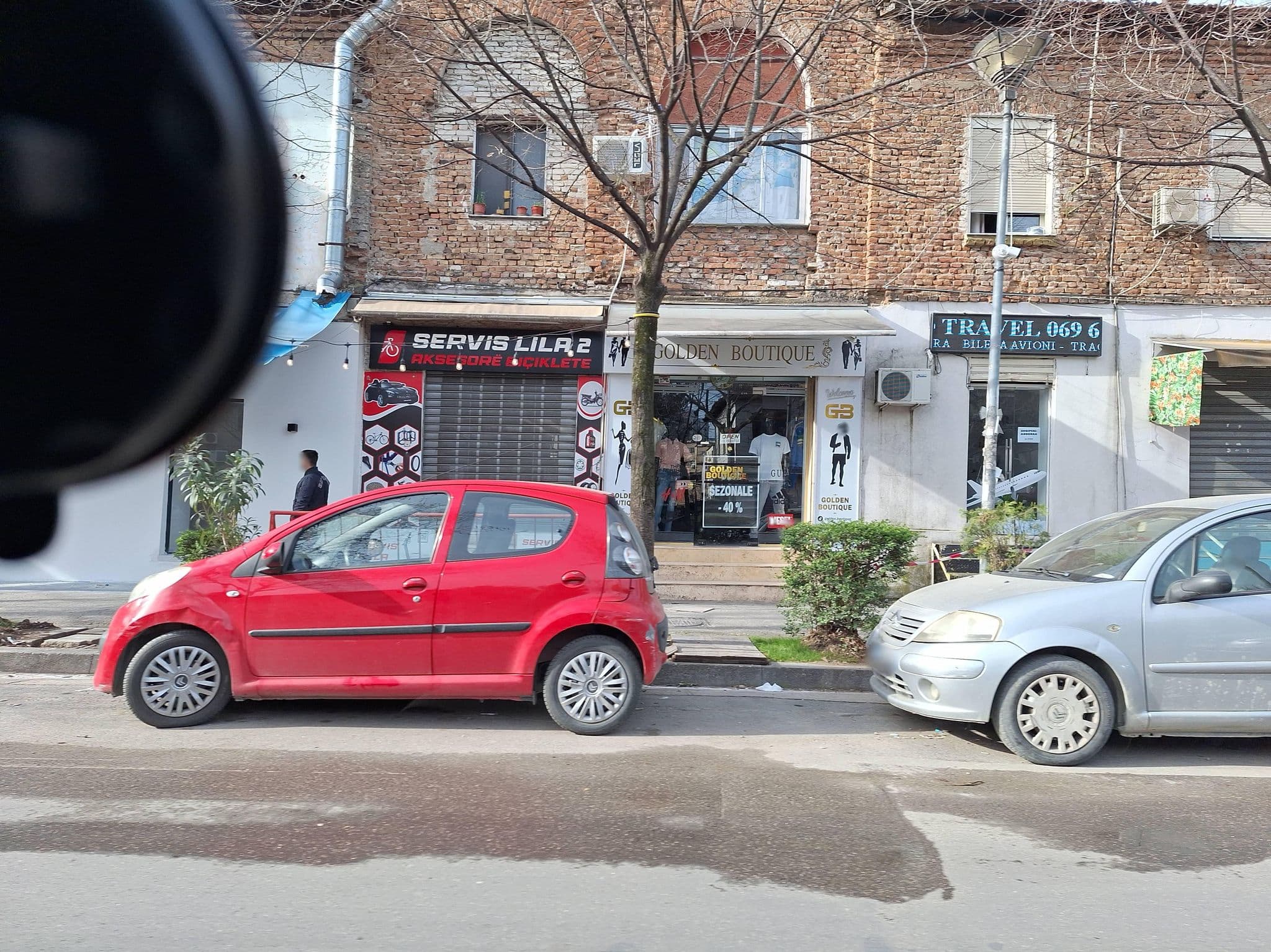 Street view near Vila 3G, Tirana — © denisju_osm (CC BY-SA · Mapillary)