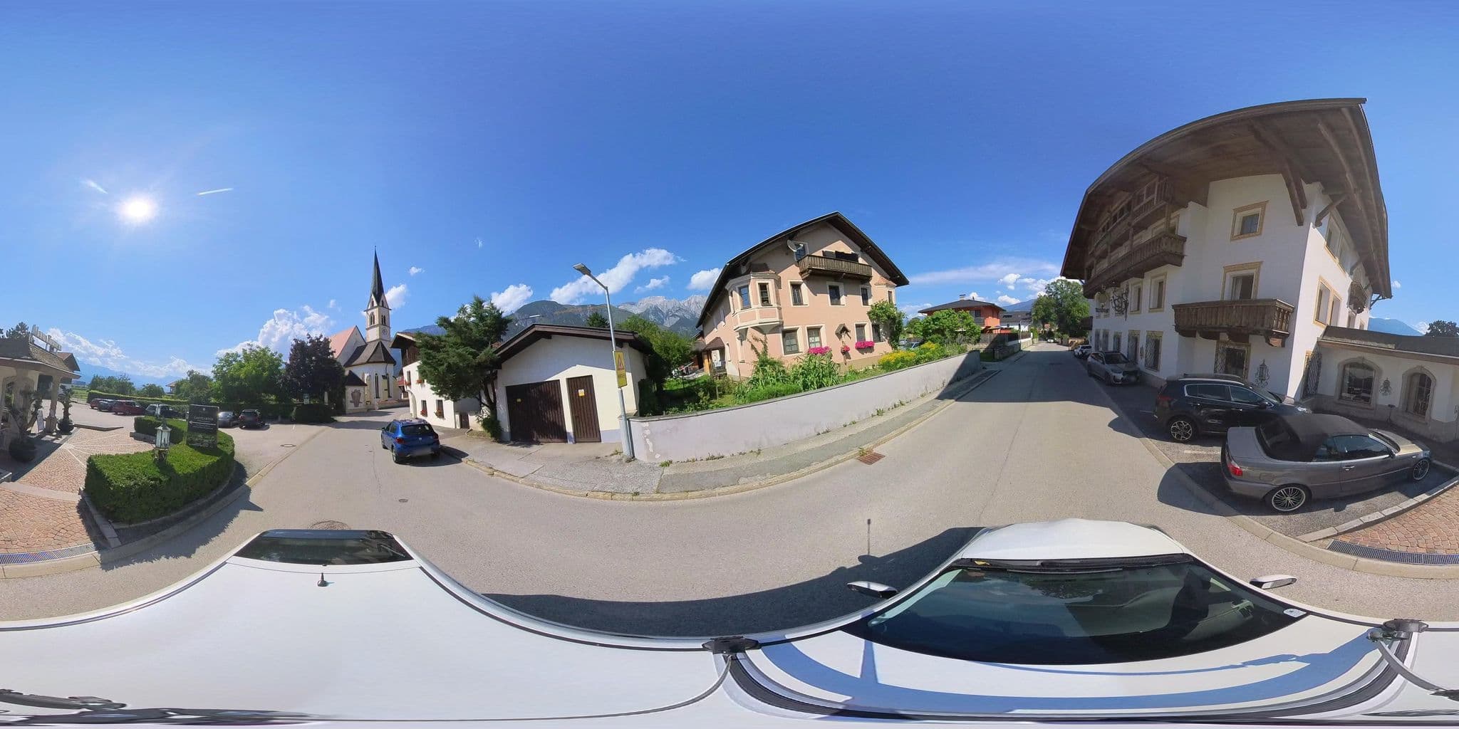 Street view near Gartenhotel Maria Theresia, Absam — © osmplus_org (CC BY-SA · Mapillary)