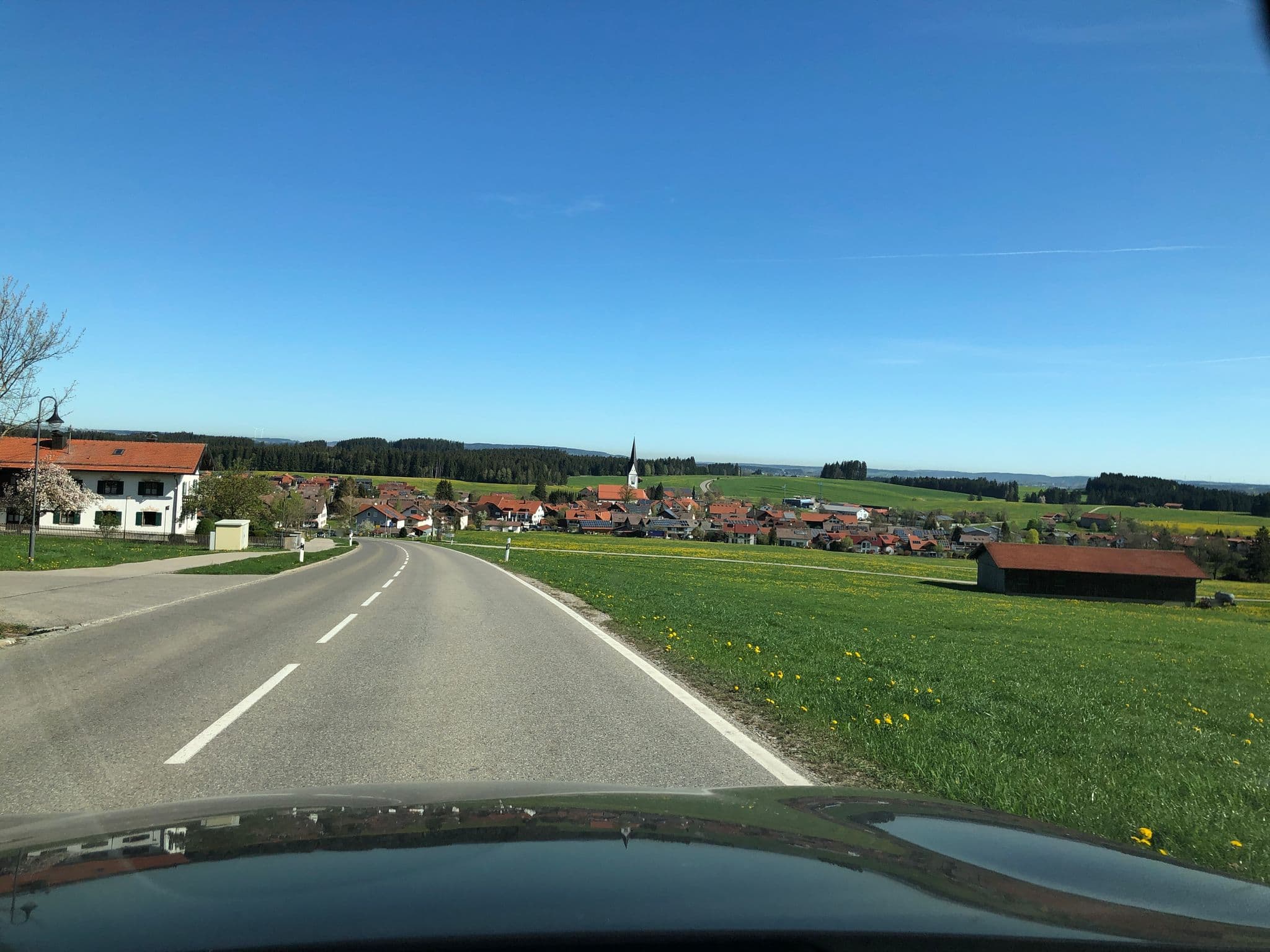 Street view near Berghof Babel, Görisried — © derzornigemarkus (CC BY-SA · Mapillary)