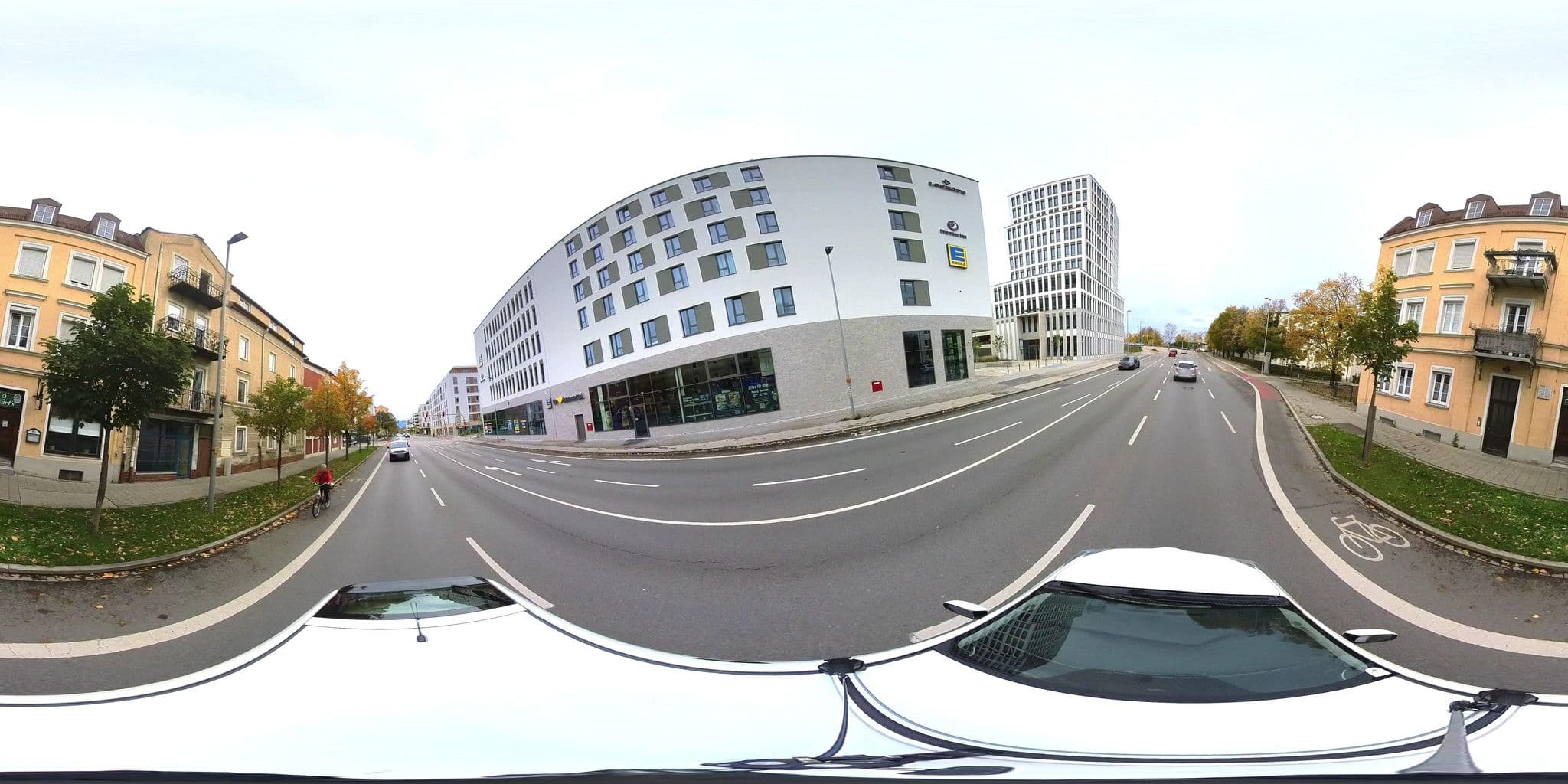 Street view near Premier Inn Rosenheim City Lokhöfe Hotel, Rosenheim — © osmplus_org (CC BY-SA · Mapillary)