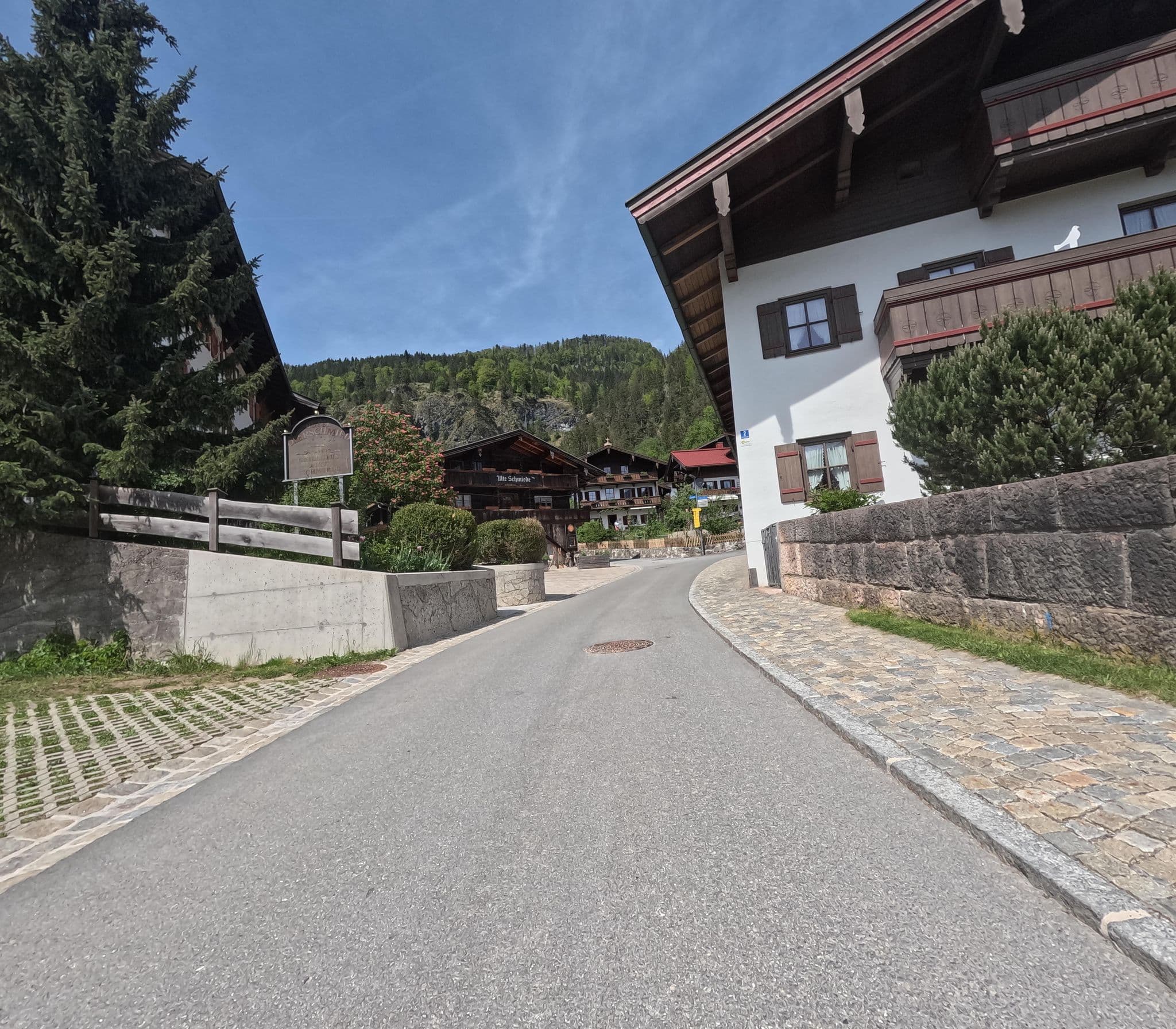 Street view near Oberschmied, Reit im Winkl