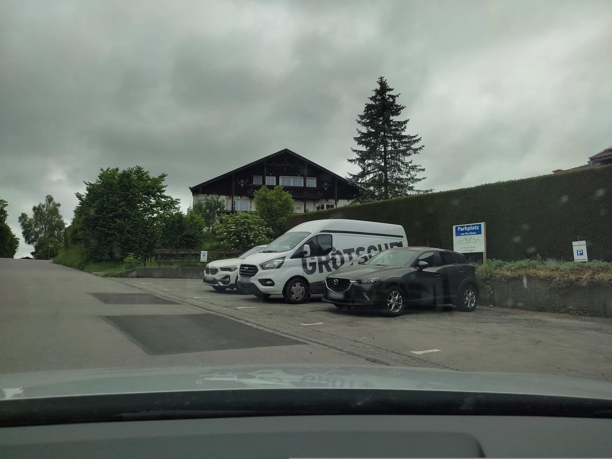 Street view near Gasthof Pension Hirsch, Lechbruck — © rausk (CC BY-SA · Mapillary)