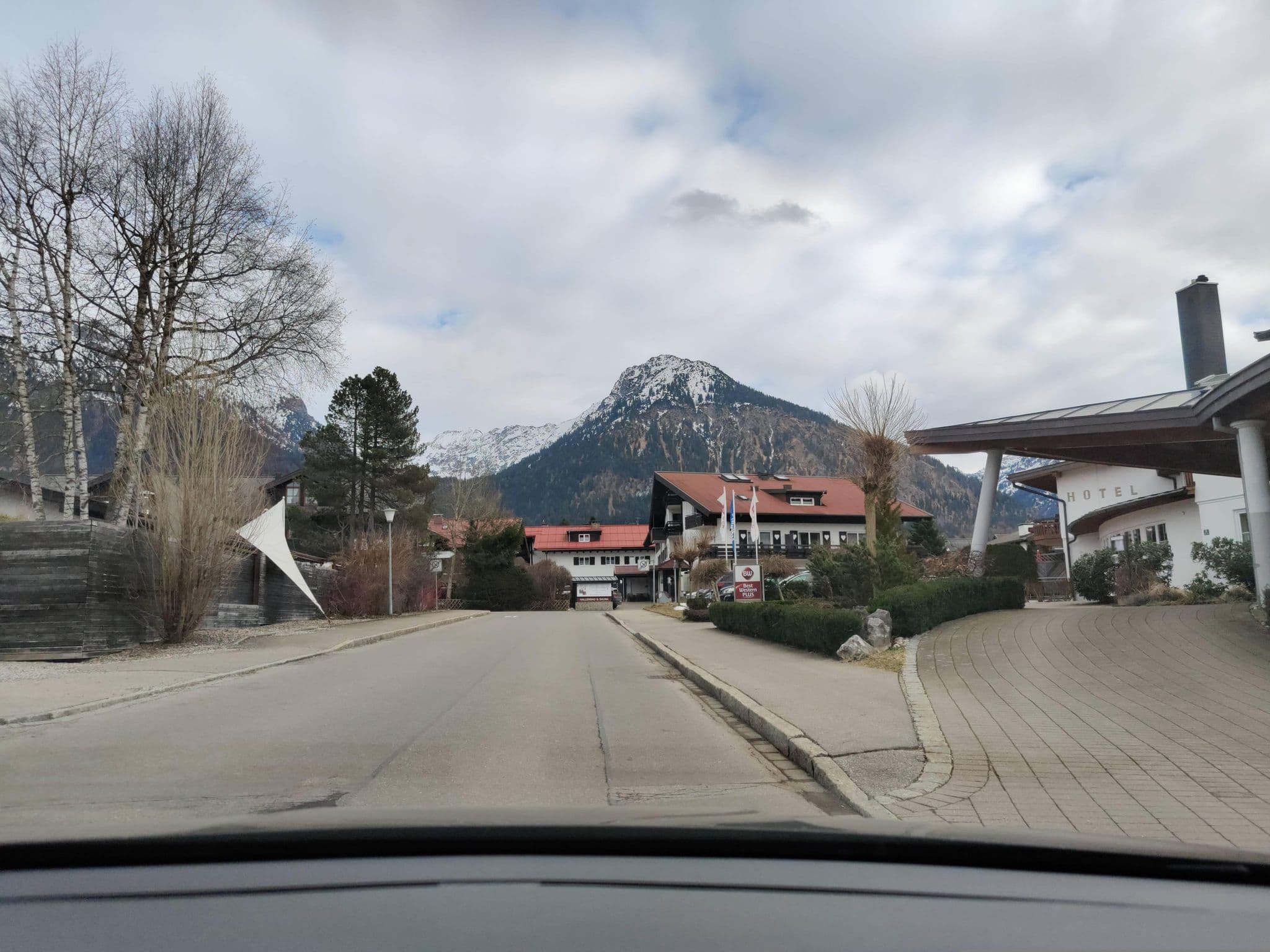 Street view near Hotel Alpenhof, Oberstdorf