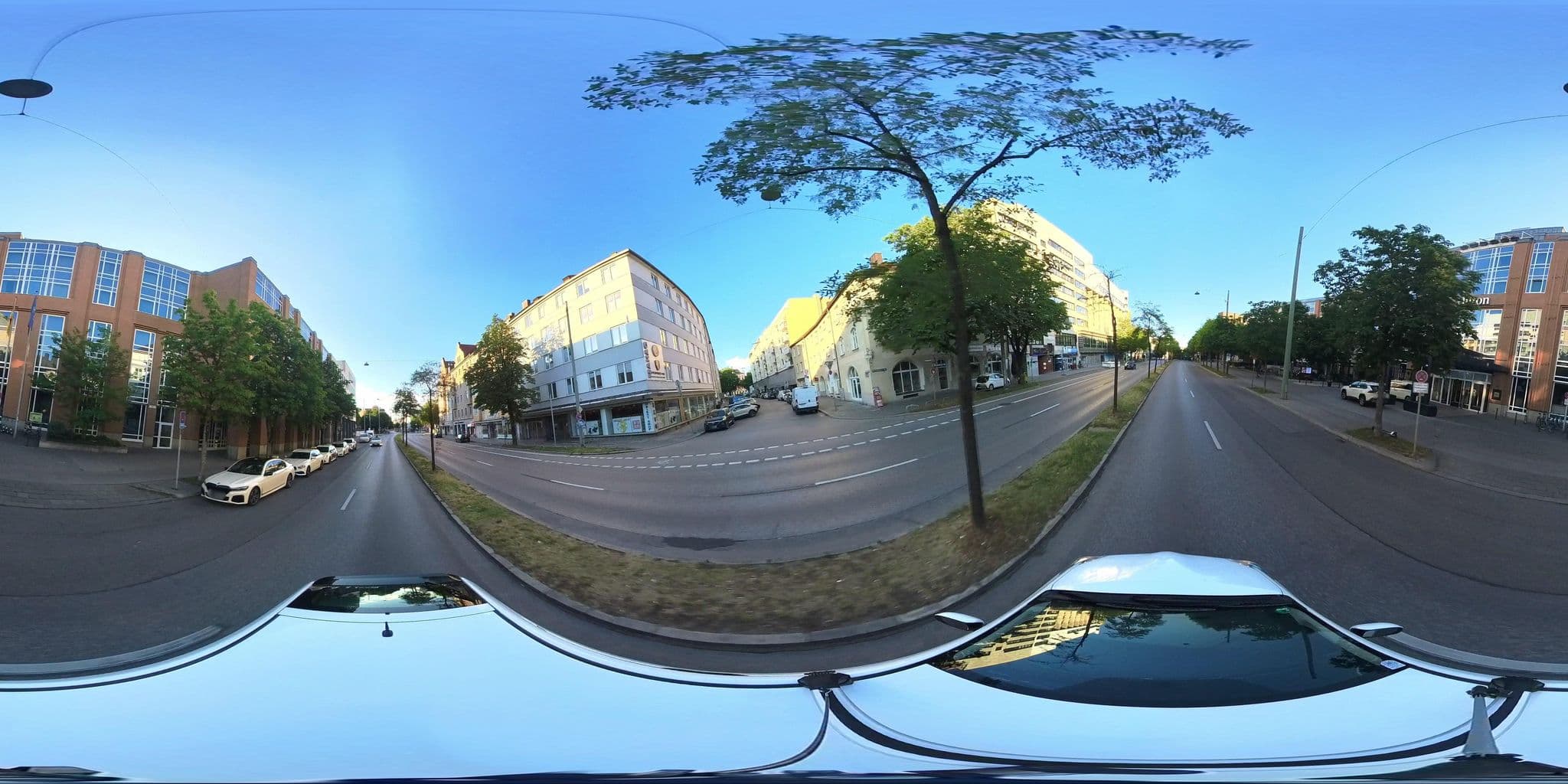 Street view near Hilton Munich City, Munich — © osmplus_org (CC BY-SA · Mapillary)