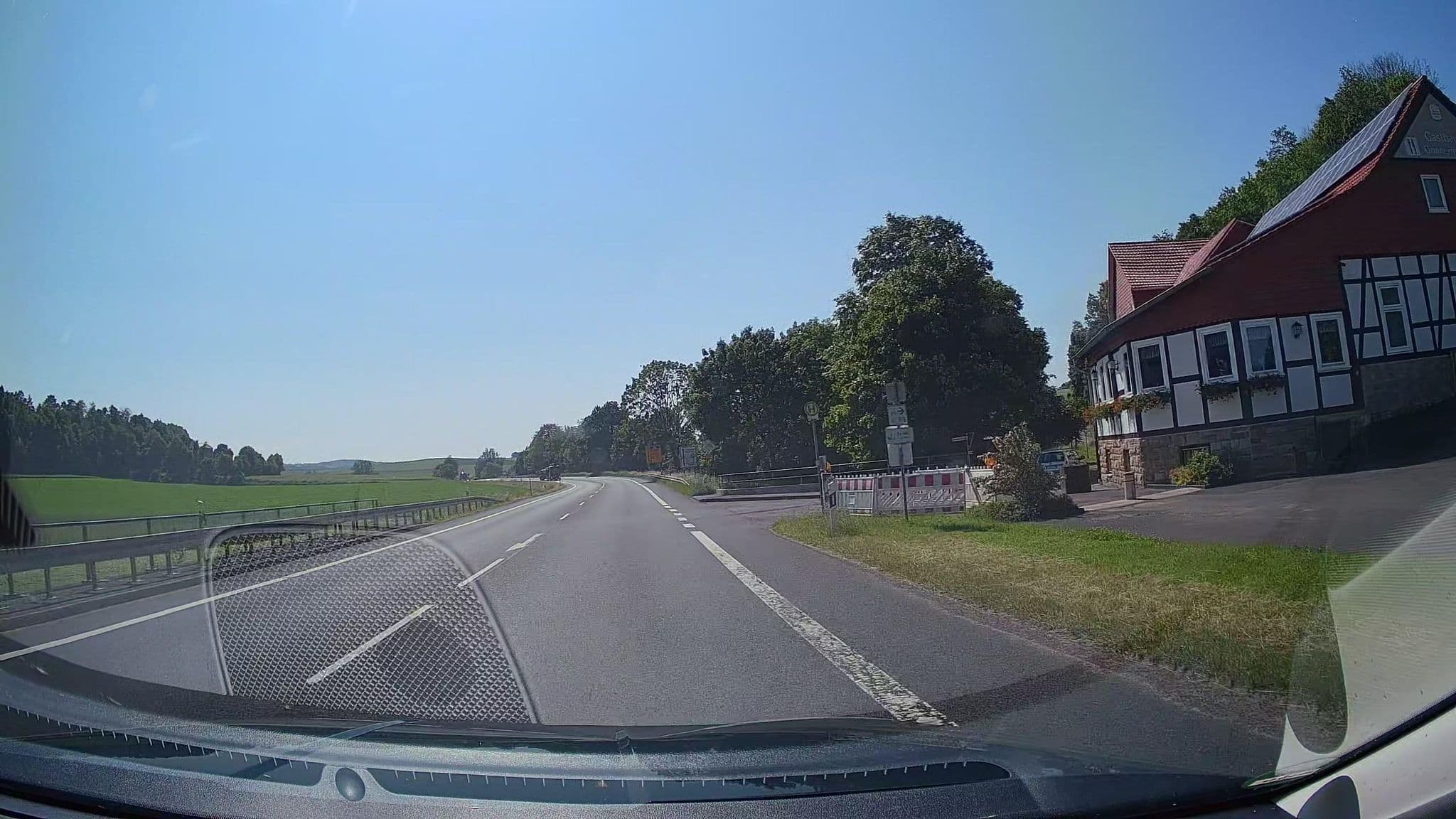 Street view near Gasthof Gonnermann, Cornberg — © StefanS79 (CC BY-SA · Mapillary)
