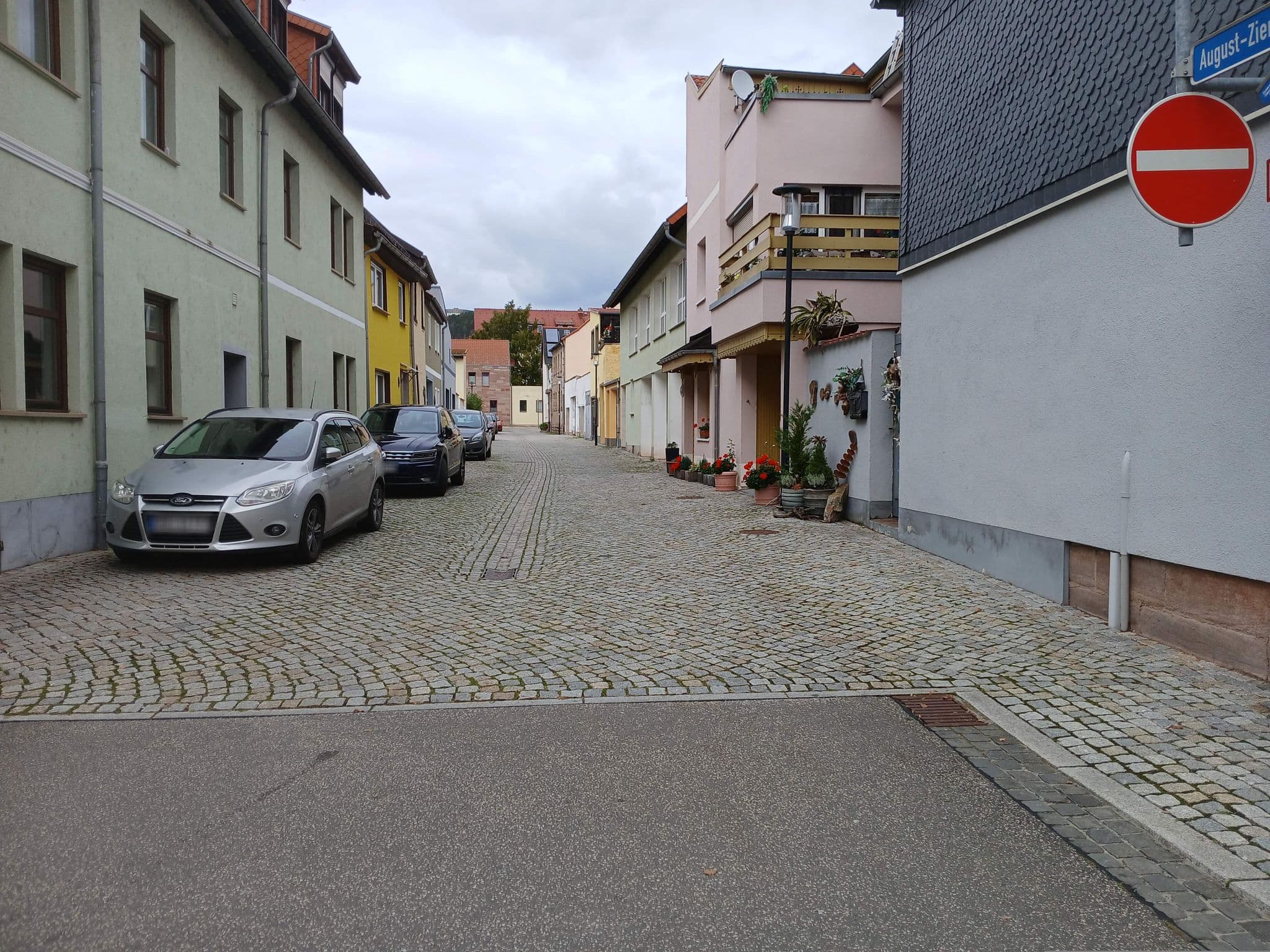 Street view near Zur Quelle, Bad Frankenhausen — © hoxel (CC BY-SA · Mapillary)