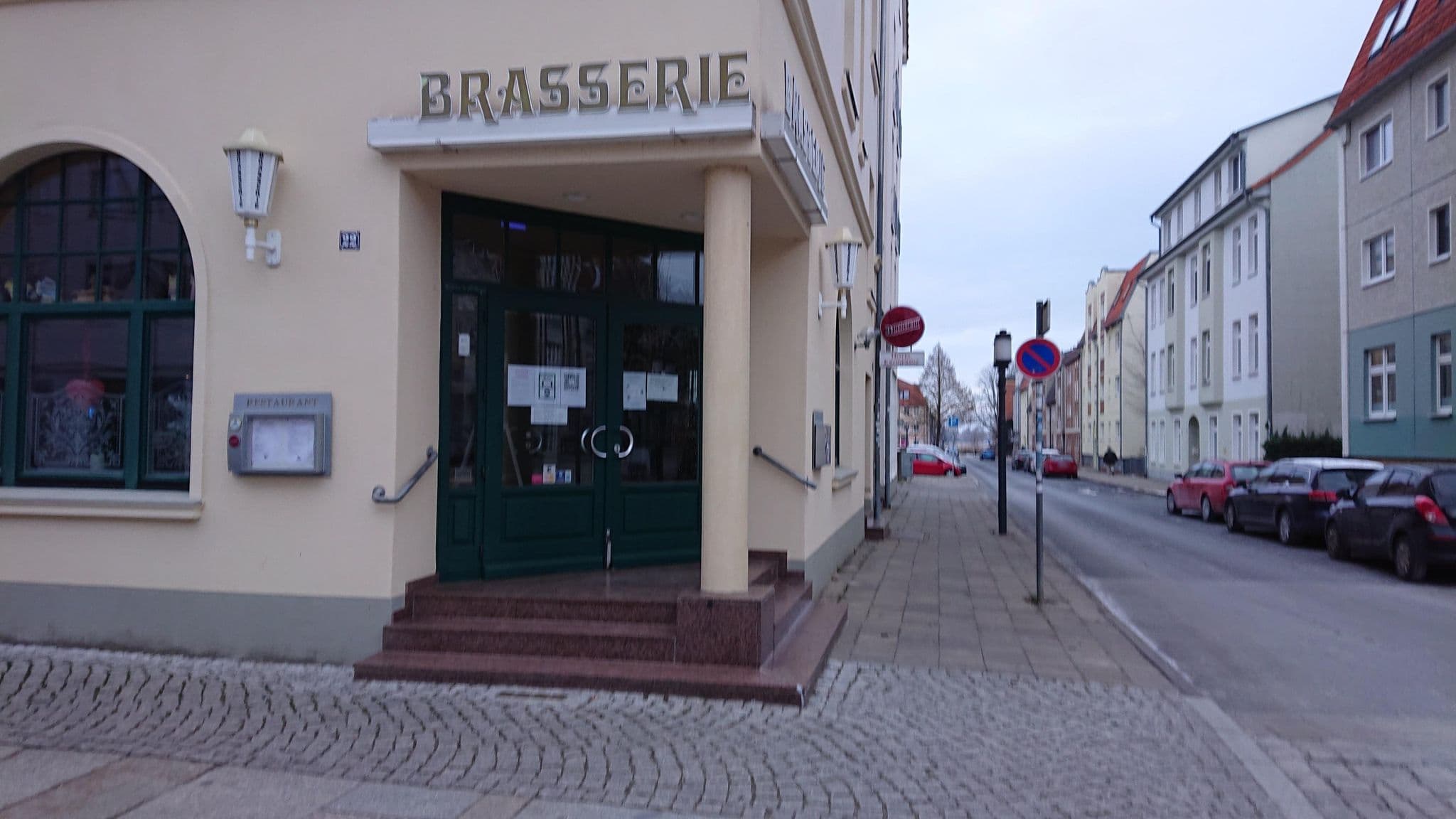 Street view near Kronprinz, Universitäts- und Hansestadt Greifswald — © jacobbraeutigam (CC BY-SA · Mapillary)