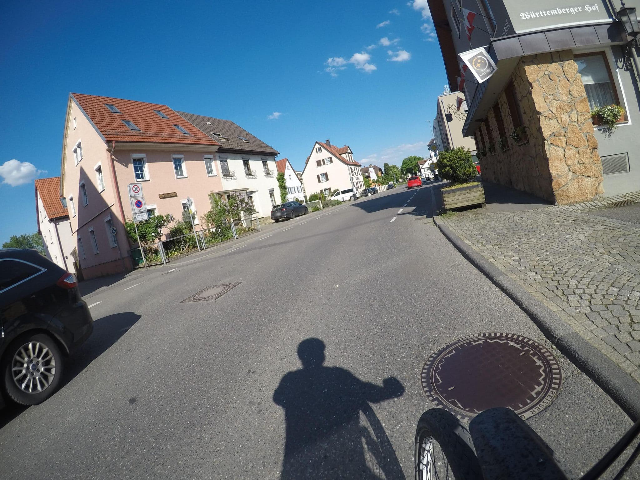 Street view near Württemberger Hof, Rottenburg — © mfa (CC BY-SA · Mapillary)