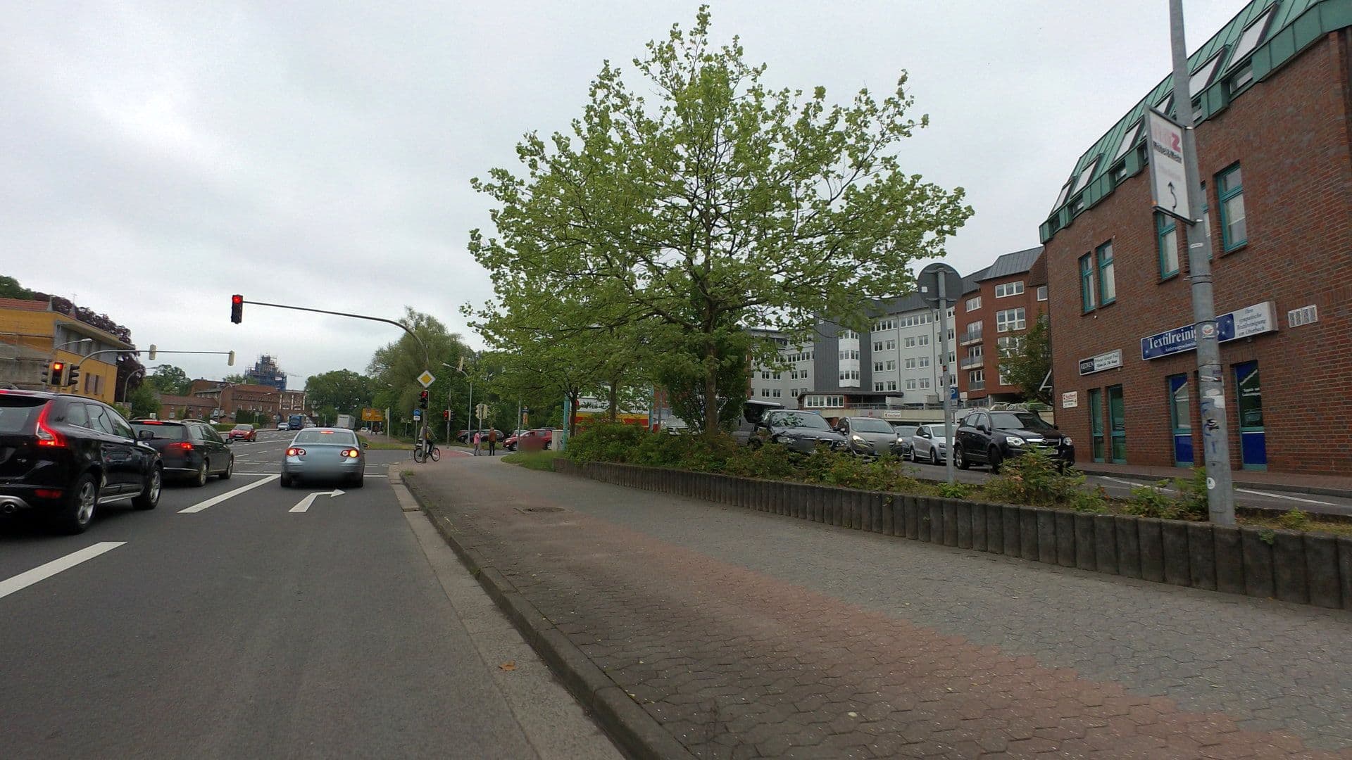Street view near Hotel Jahnke, Neubrandenburg — © moenk (CC BY-SA · Mapillary)