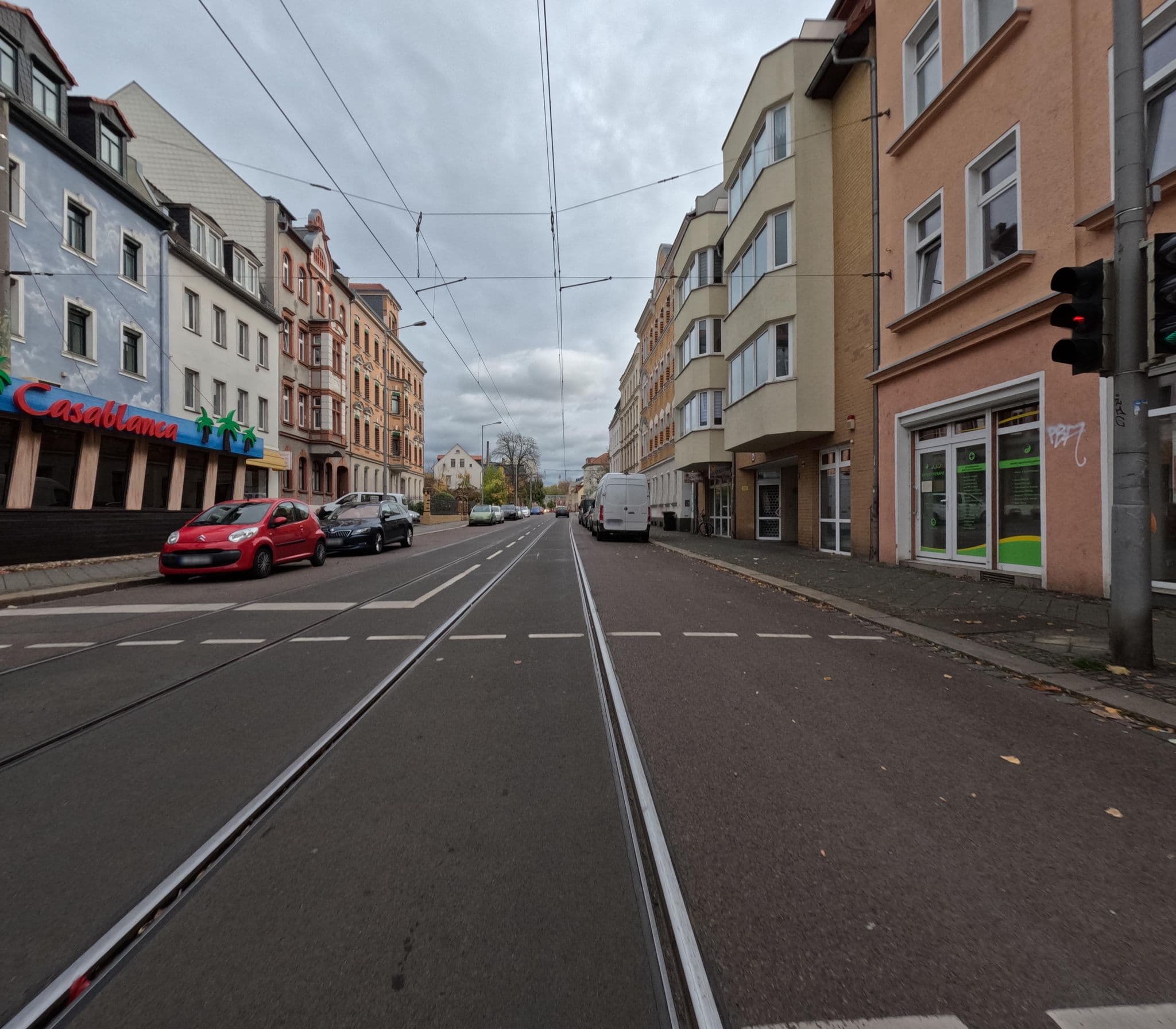 Street view near Casablanca, Gohlis — © kopra (CC BY-SA · Mapillary)