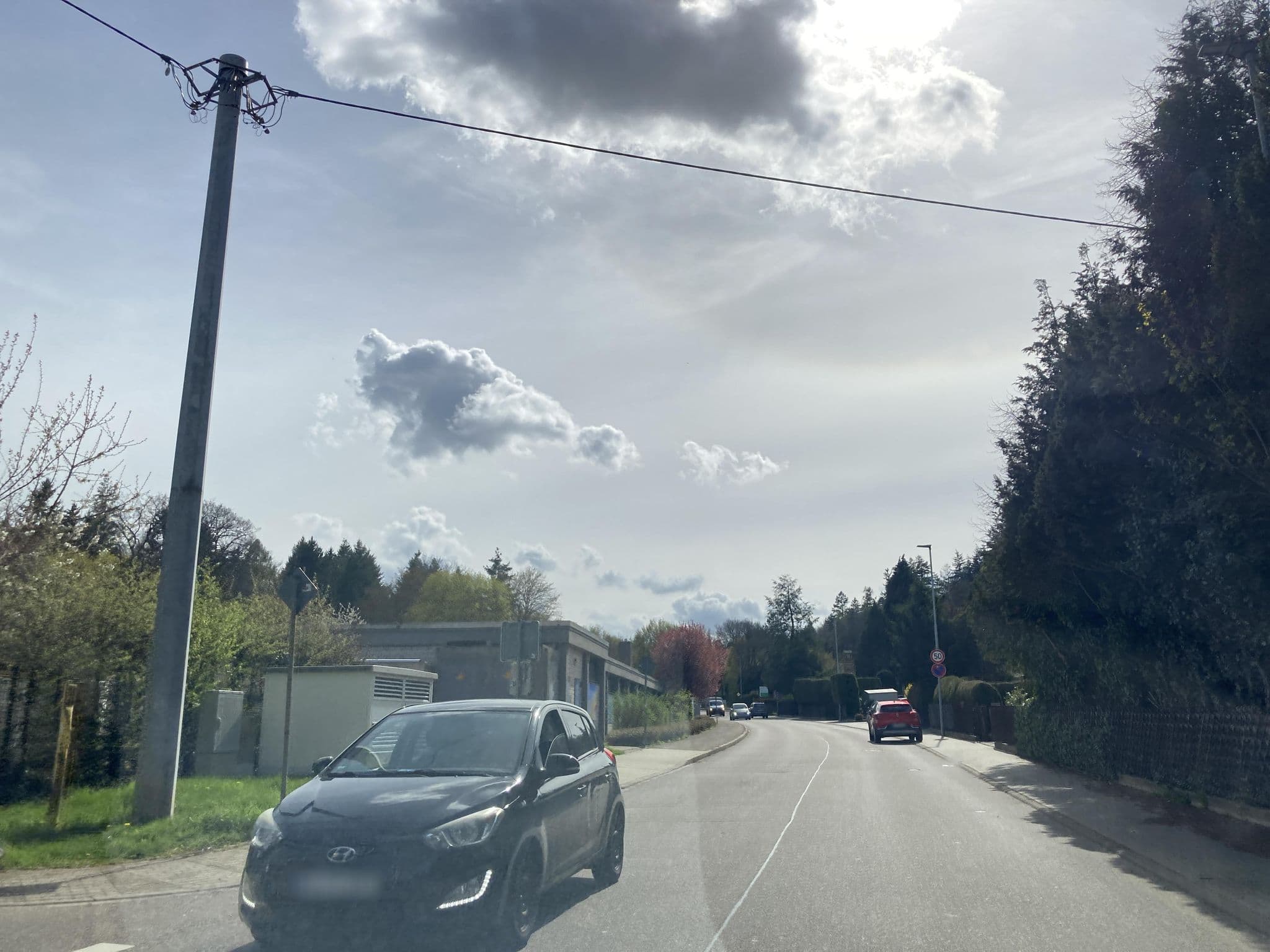 Street view near Pension Landsitz, Ettlingen — © tasmaniadevil (CC BY-SA · Mapillary)