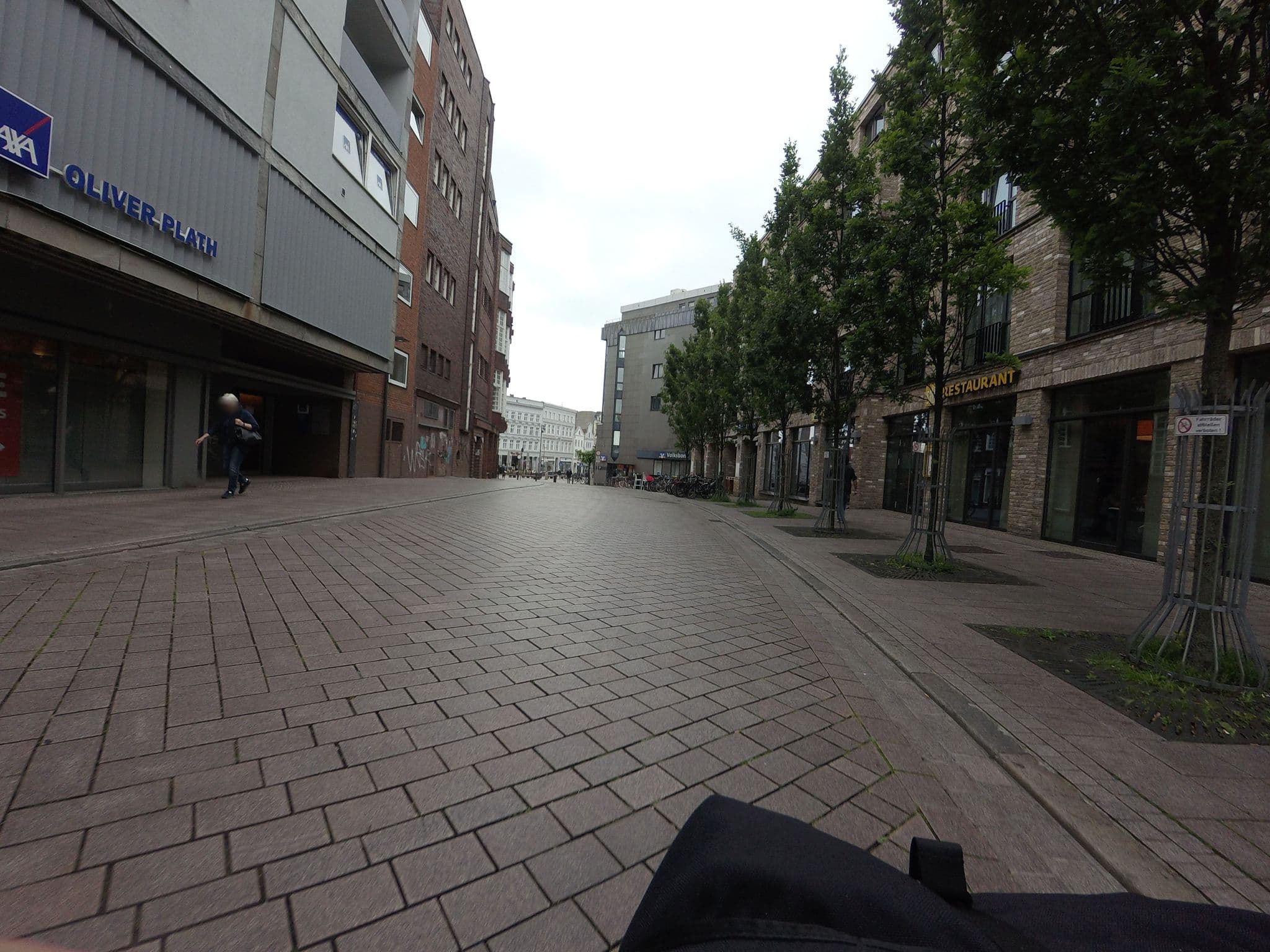 Street view near ATLANTIC Hotel Lübeck, Lübeck — © larshelmin (CC BY-SA · Mapillary)