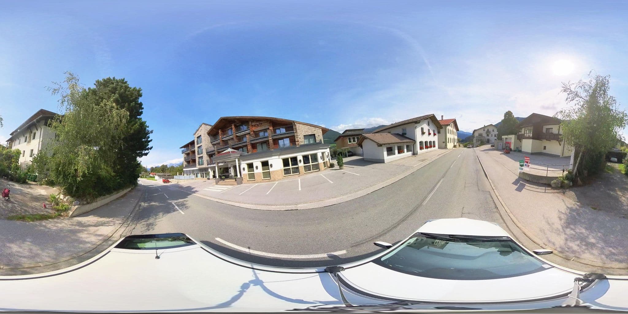 Street view near Hotel Stubai, Schönberg im Stubaital — © osmplus_org (CC BY-SA · Mapillary)