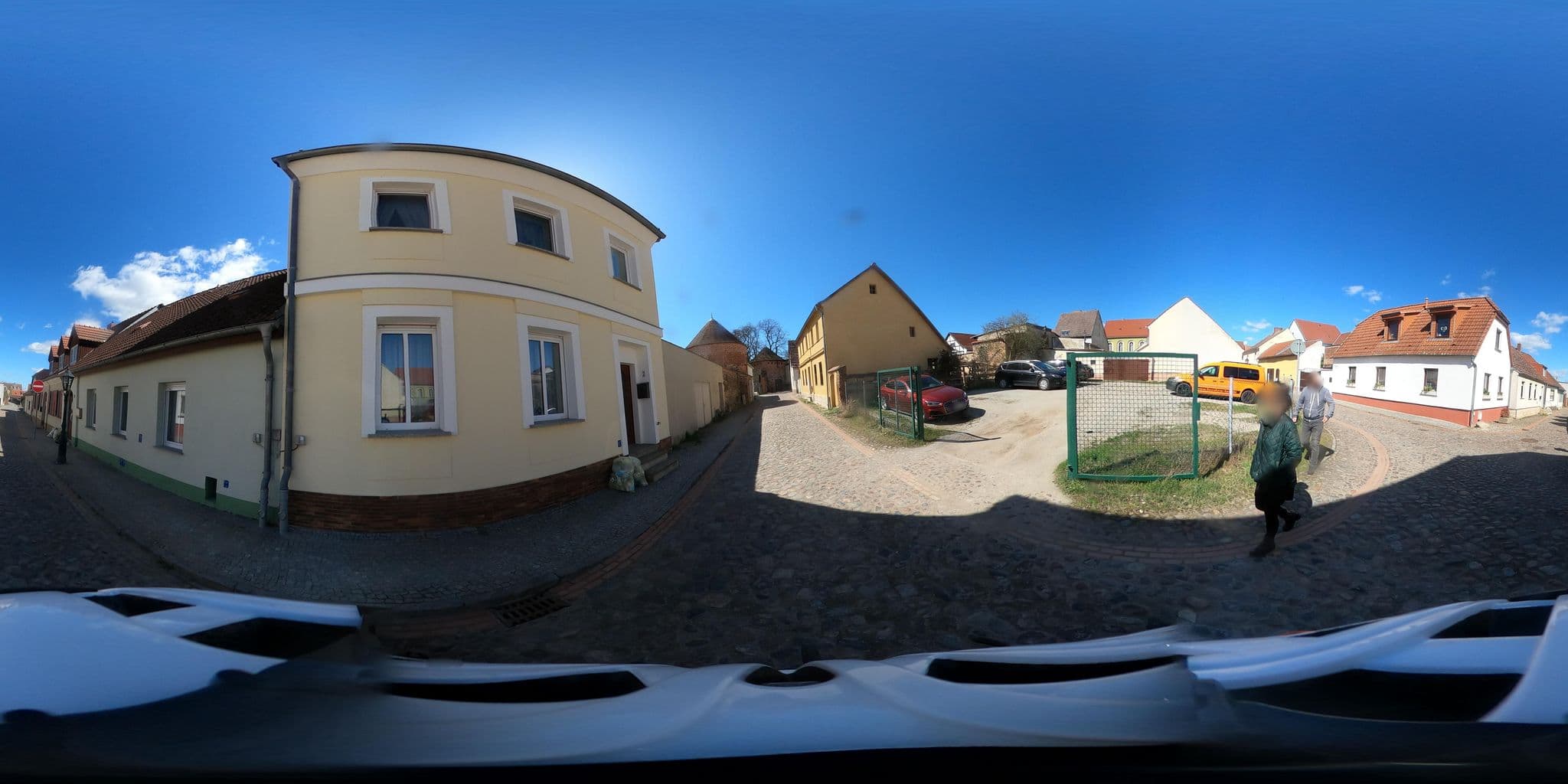 Street view near Ferienwohnung Krause, Beeskow — © Oderradler (CC BY-SA · Mapillary)