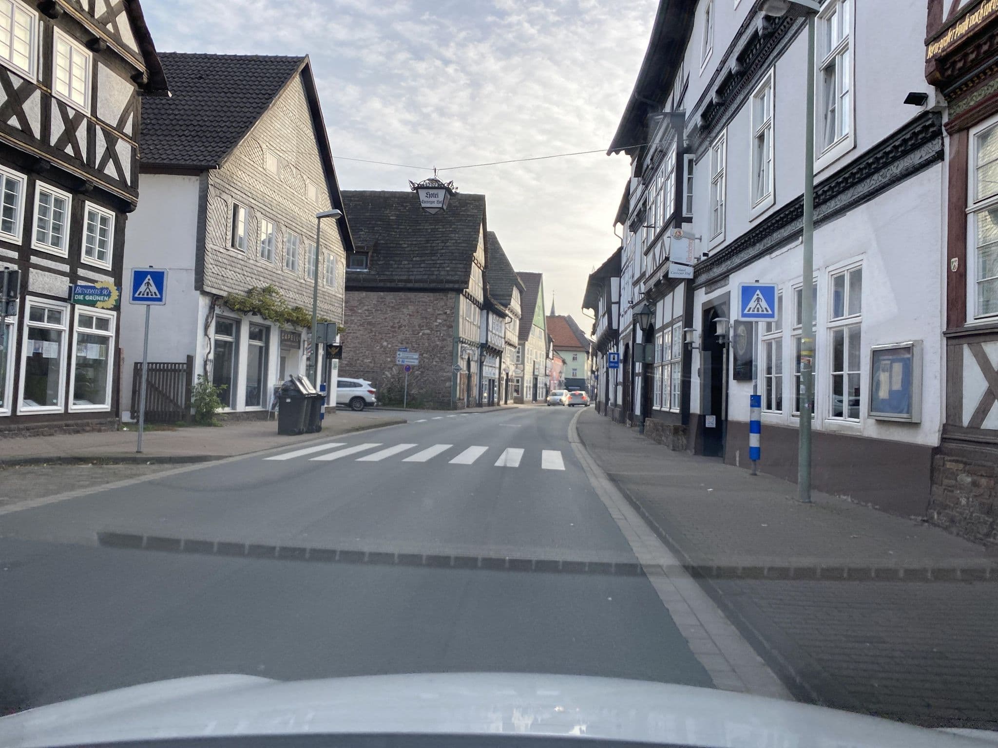 Street view near Hotel Corveyer Hof, Höxter — © ImoEx (CC BY-SA · Mapillary)
