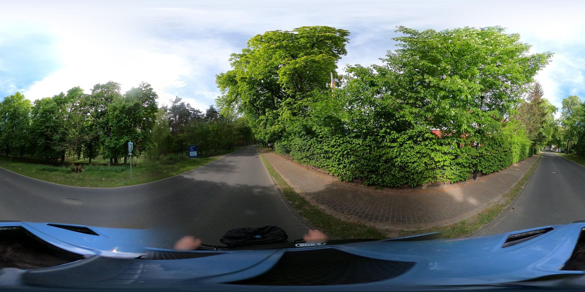 Street view near Gästehaus Kastanienhof, Fichtenwalde — © ADFClandesverbandBRB (CC BY-SA · Mapillary)