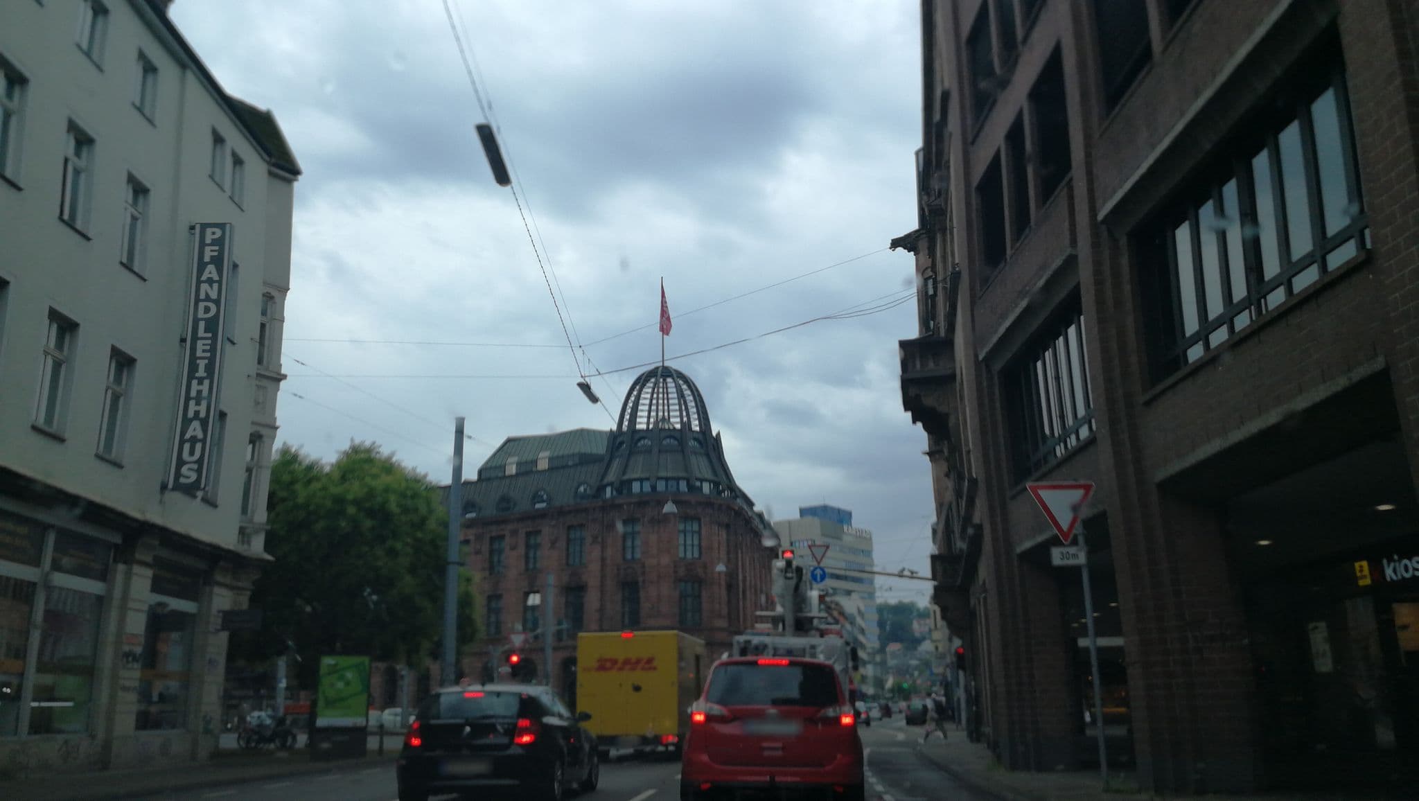 Street view near Hotel Madeleine, Saarbrücken — © kalla (CC BY-SA · Mapillary)