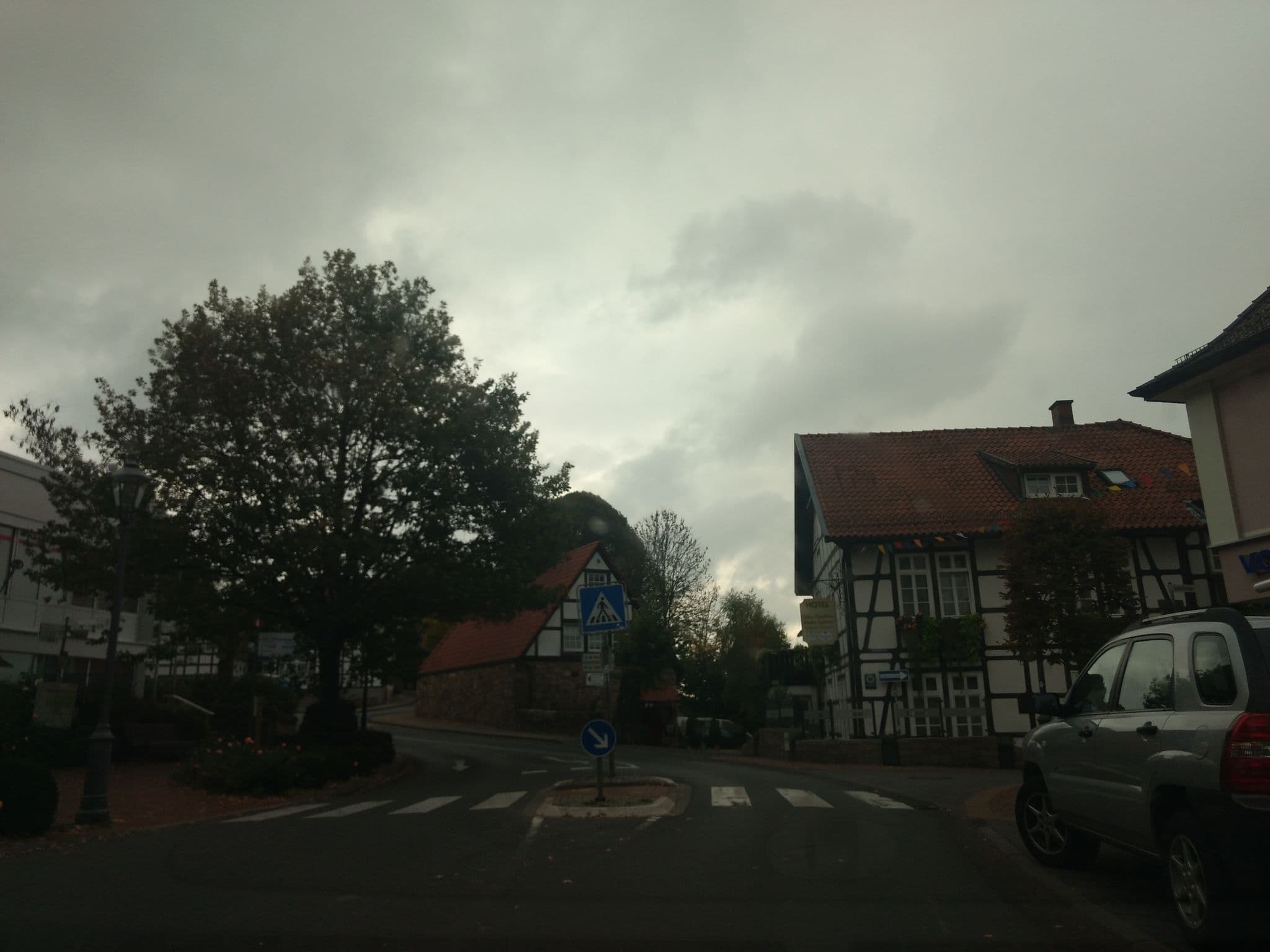 Street view near Altes Gasthaus Fischer - Eymann, Bad Iburg — © thetornado76 (CC BY-SA · Mapillary)