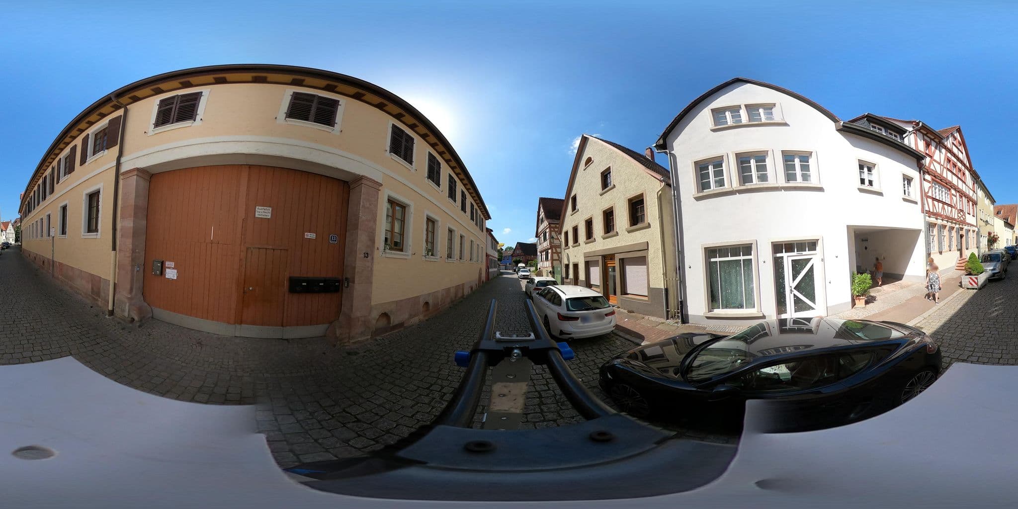 Street view near Cronbergerhof, Ladenburg — © wegavision (CC BY-SA · Mapillary)