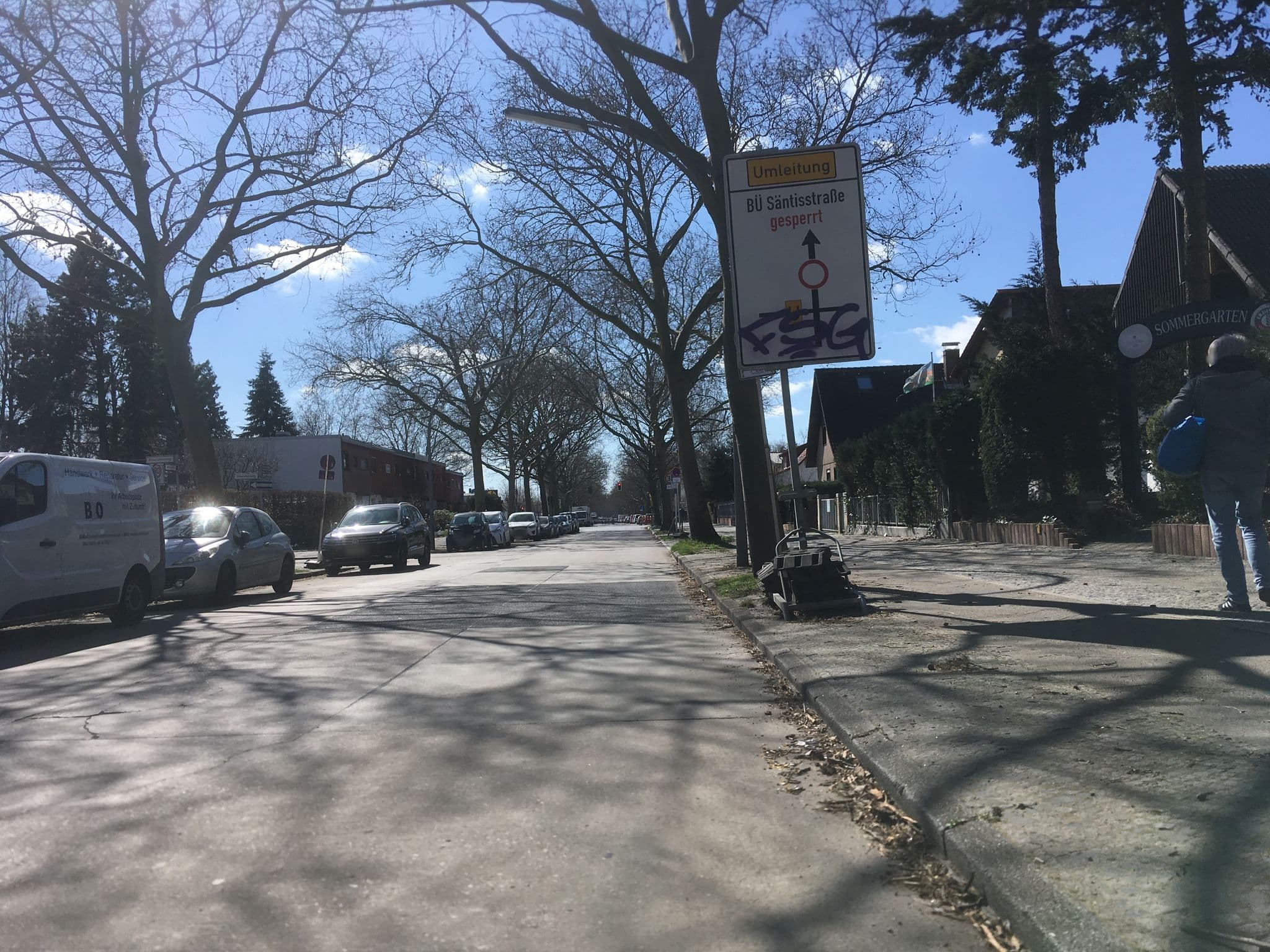 Street view near Hotel Landhaus Alpinia, Marienfelde — © eserte (CC BY-SA · Mapillary)
