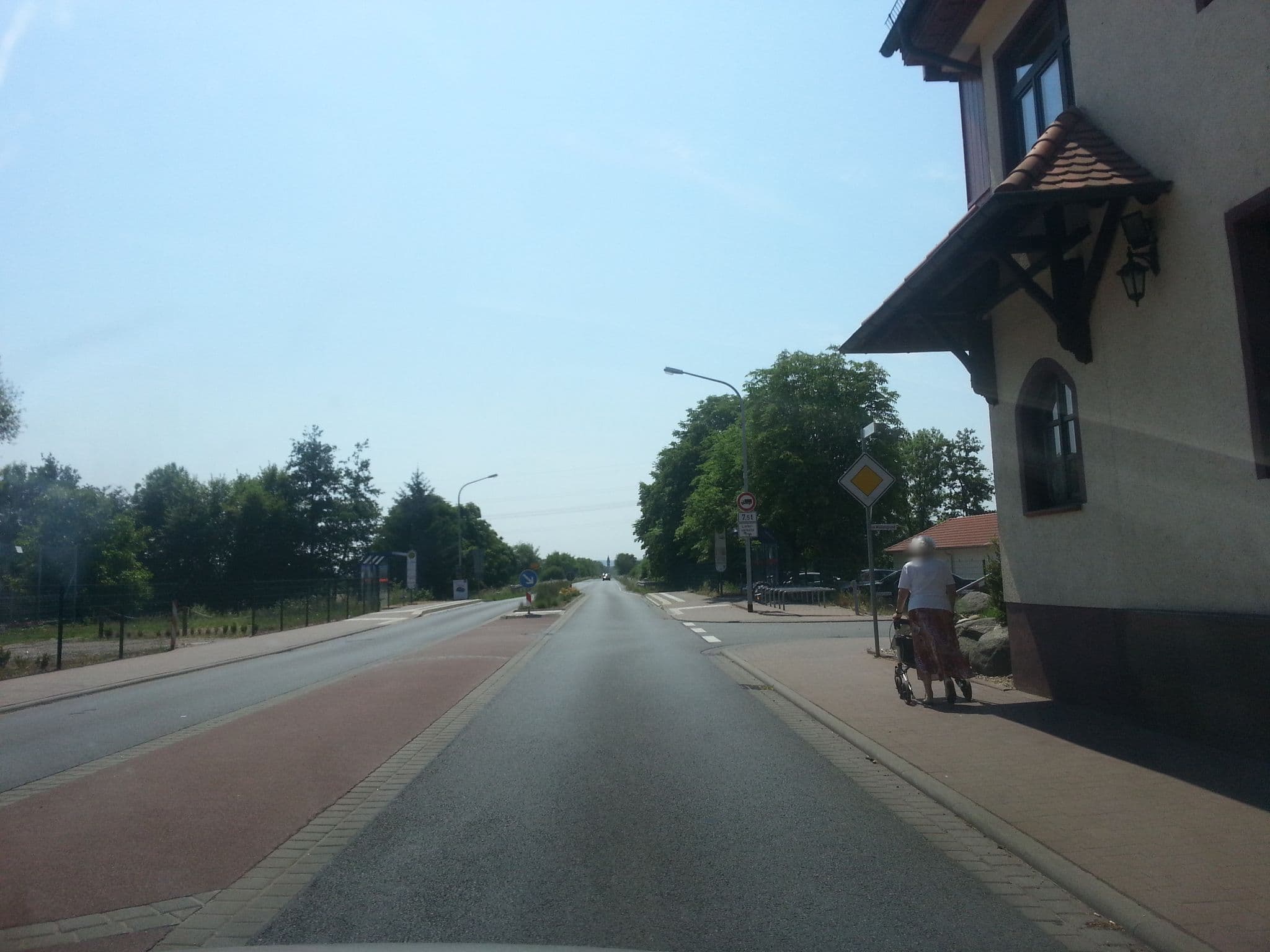 Street view near Hotel Restaurant Krone, Eppertshausen — © wegavision (CC BY-SA · Mapillary)