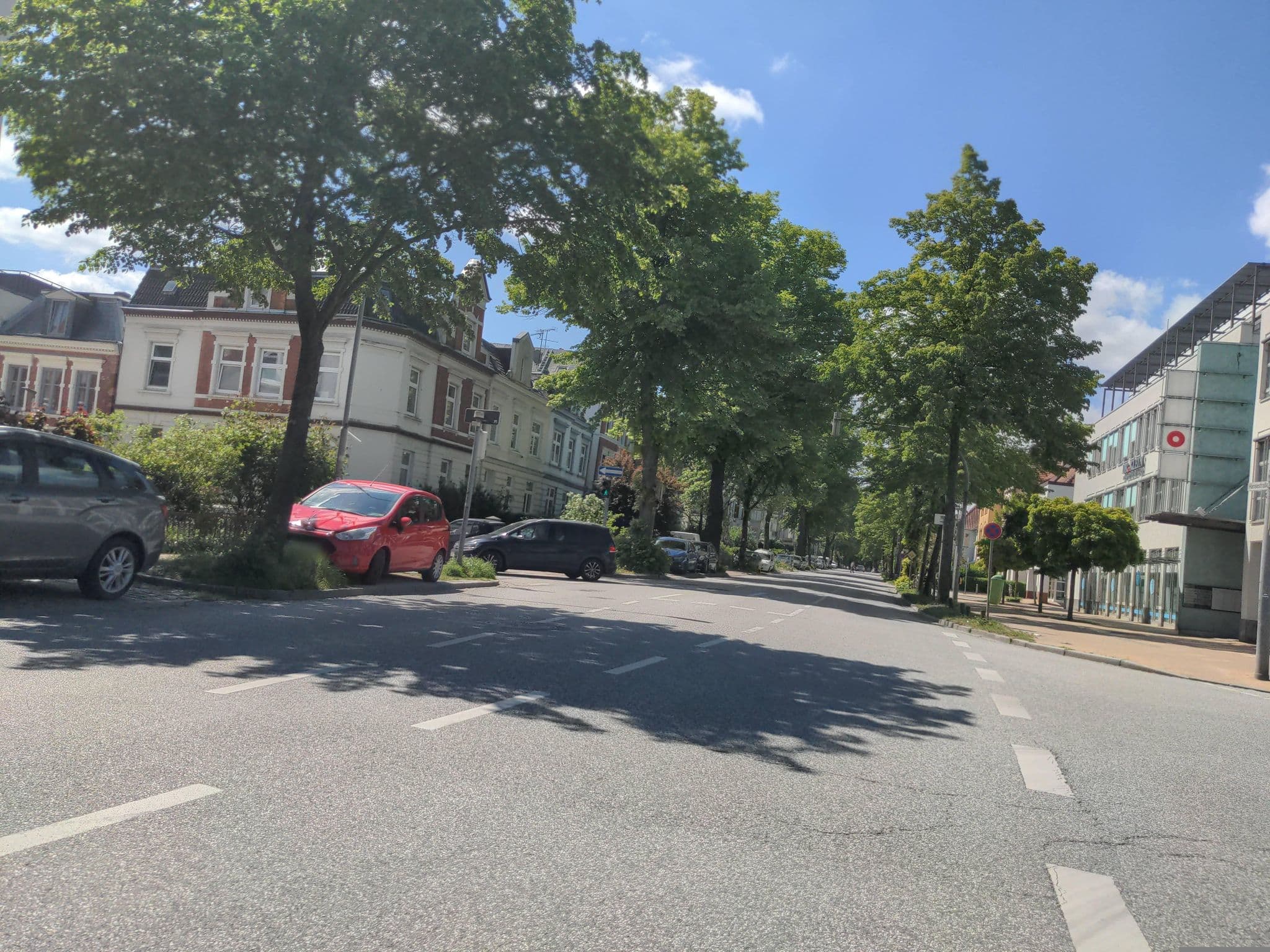 Street view near Hanseatic, Lübeck — © rasmustravemnd (CC BY-SA · Mapillary)