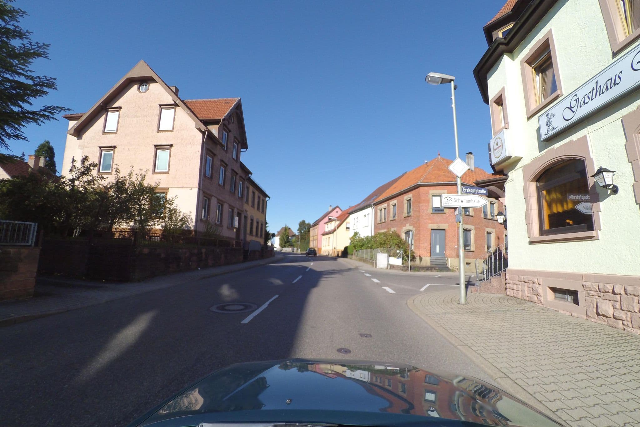 Street view near Gasthaus zum Erzkopf, Pforzheim — © wegavision (CC BY-SA · Mapillary)