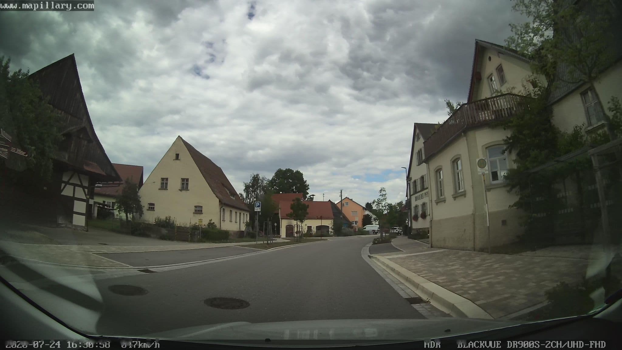 Street view near Brauereigasthof Pfister, Eggolsheim — © mapcreator (CC BY-SA · Mapillary)