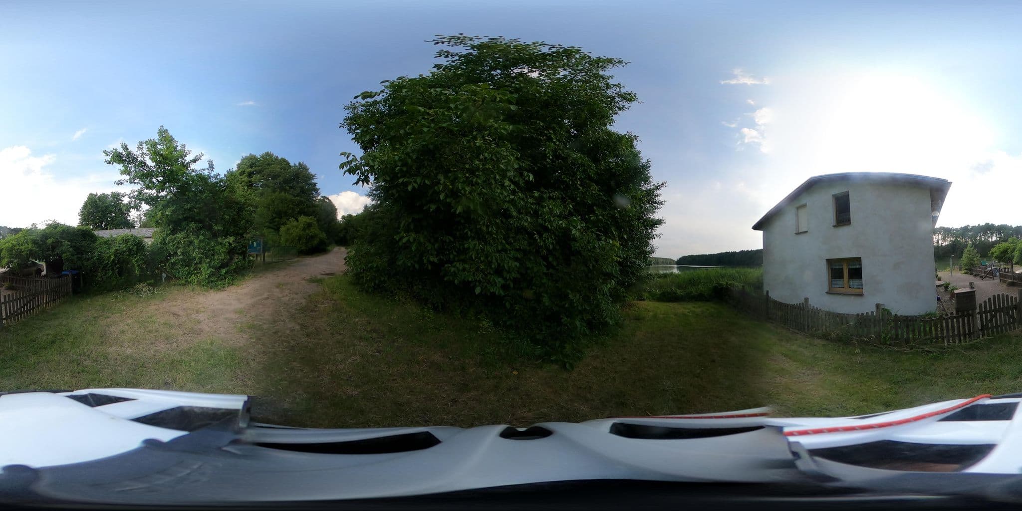 Street view near Fischerei Weidner, Mixdorf — © Oderradler (CC BY-SA · Mapillary)