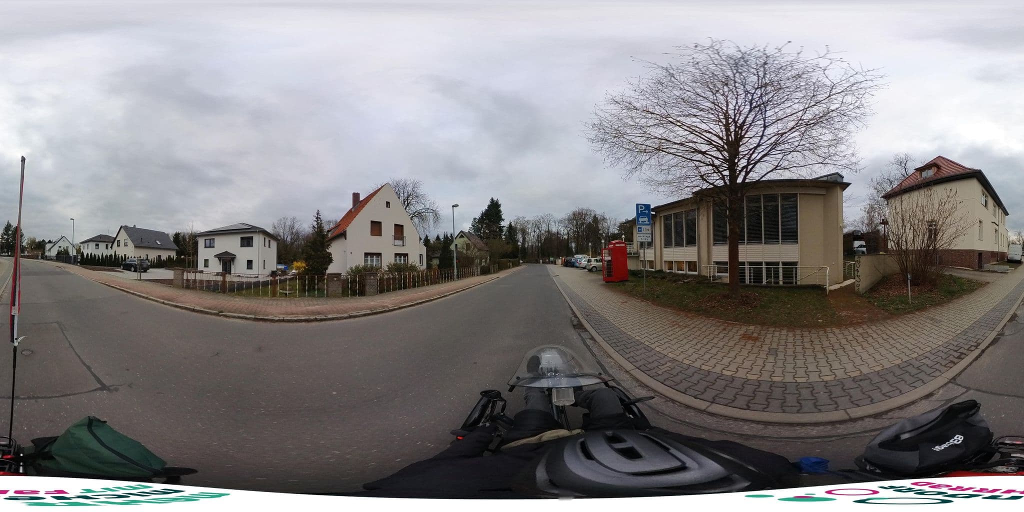 Street view near Haus Sankt Georg Michendorf, Michendorf — © hARTwig (CC BY-SA · Mapillary)
