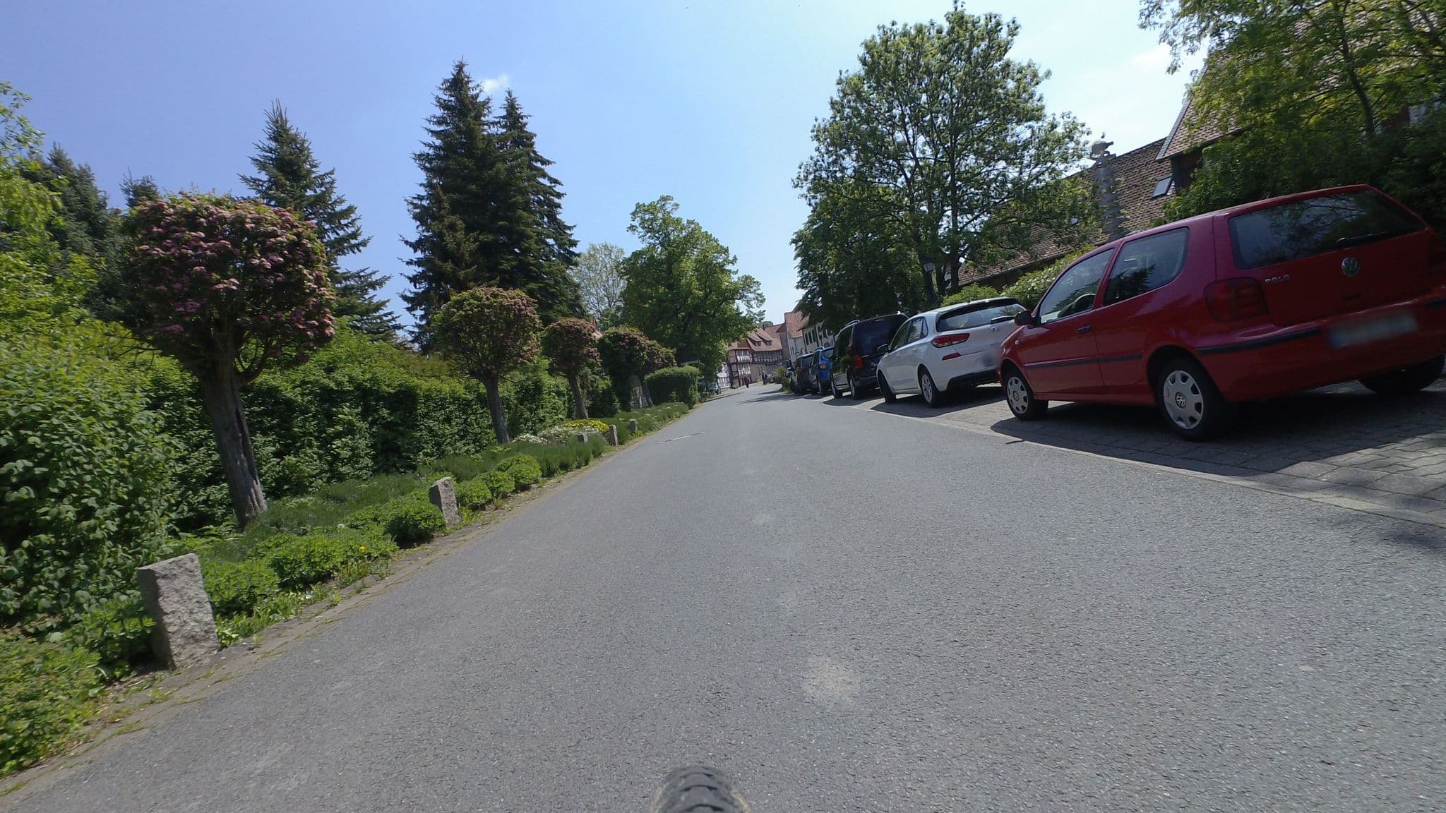 Street view near Hotel und Restaurant Schützenhof, Hornburg — © britiger (CC BY-SA · Mapillary)