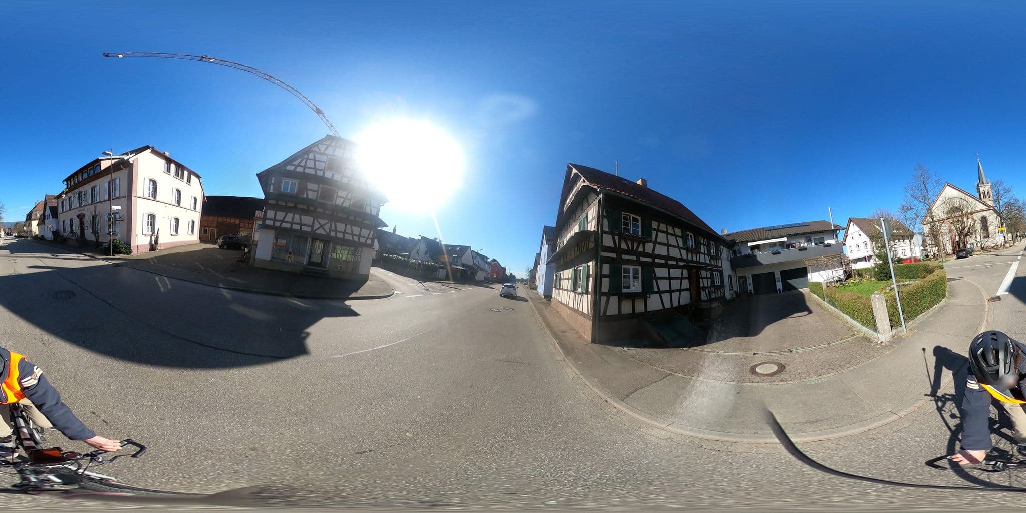 Street view near Gasthaus zum Schwanen, Haslach — © RadNETZ (CC BY-SA · Mapillary)