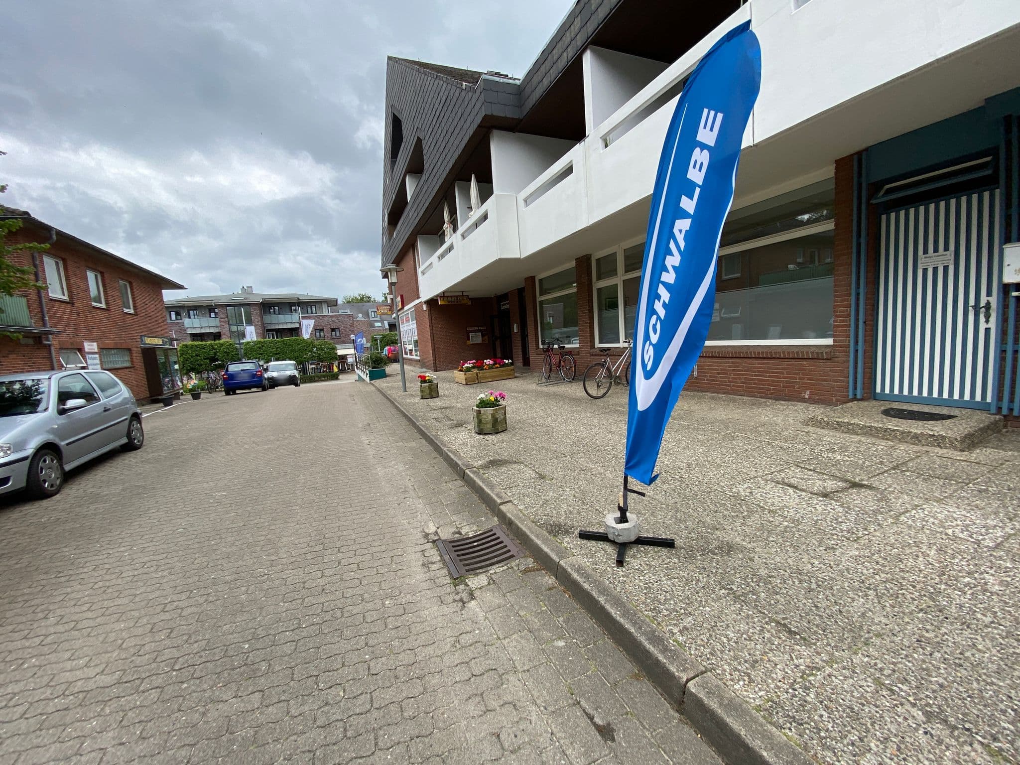 Street view near Pension Pinguin, Sankt Peter-Ording