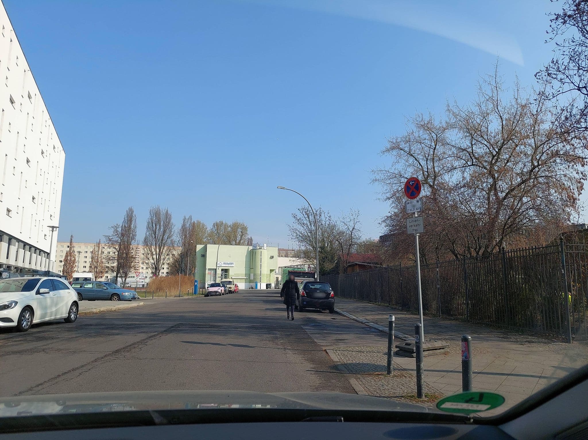 Street view near Fee Apartment's, Treptow — © DBSEV_SBB (CC BY-SA · Mapillary)