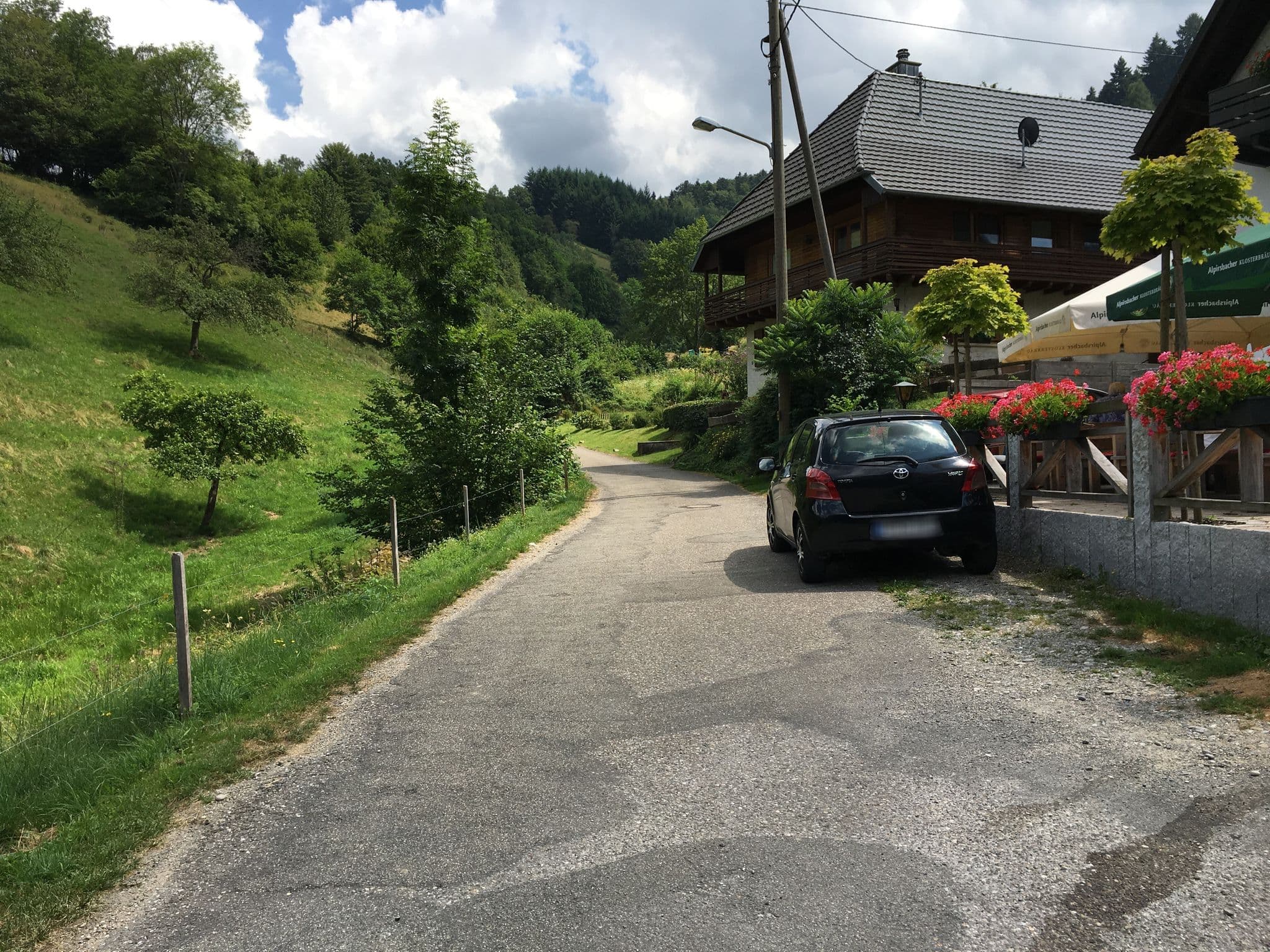 Street view near Landhaus Langeck, Münstertal/Schwarzwald — © aa_blaablaa (CC BY-SA · Mapillary)