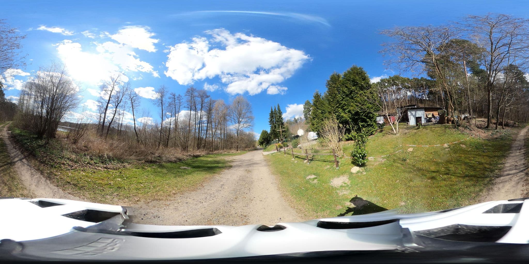 Street view near Bungalowanlage Zur Jagdhütte, Mixdorf — © Oderradler (CC BY-SA · Mapillary)