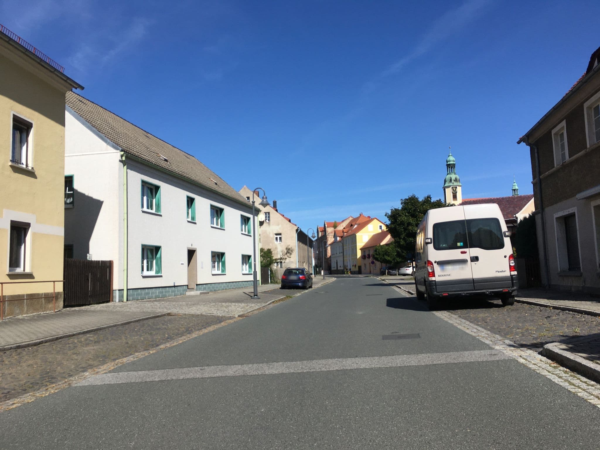 Street view near Ferienwohnung Raimann, Ostritz — © carlheinz (CC BY-SA · Mapillary)