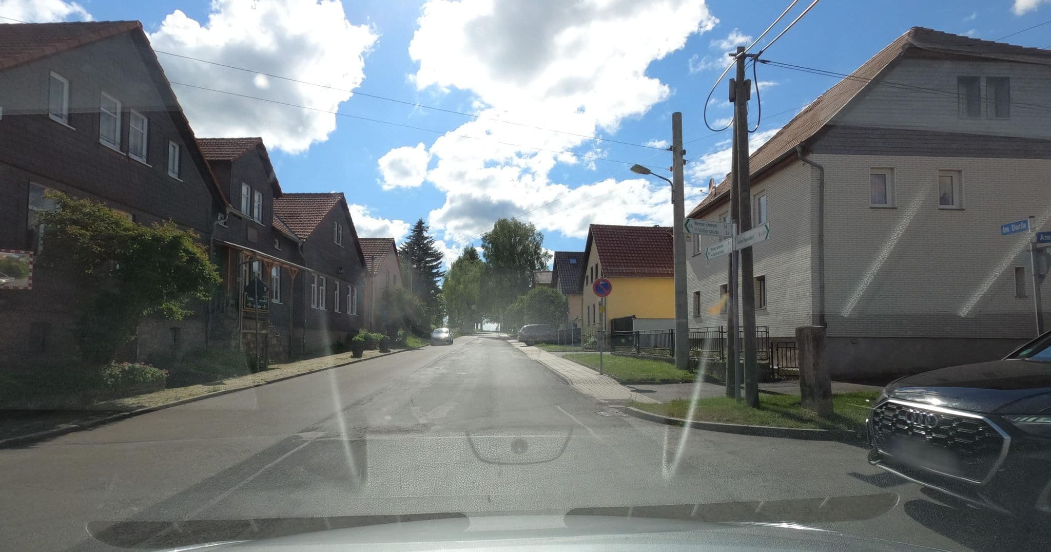 Street view near Landhotel Possendorf, Nohra — © masterofnoroad (CC BY-SA · Mapillary)