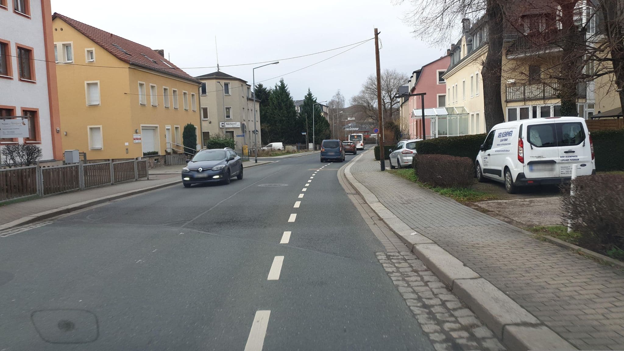 Street view near Haus am Hexenberg, Freital — © canislupus (CC BY-SA · Mapillary)