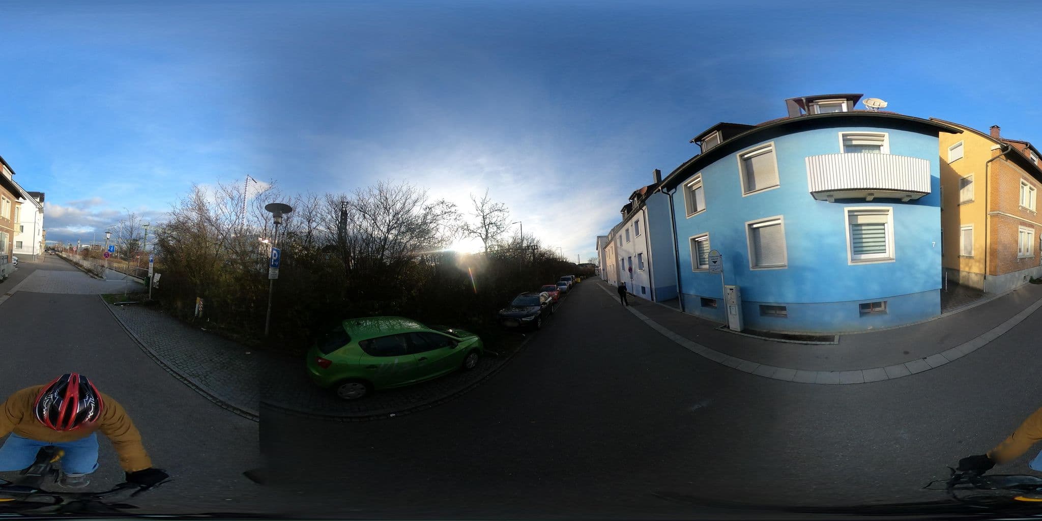 Street view near Gästehaus Uezel, Friedrichshafen