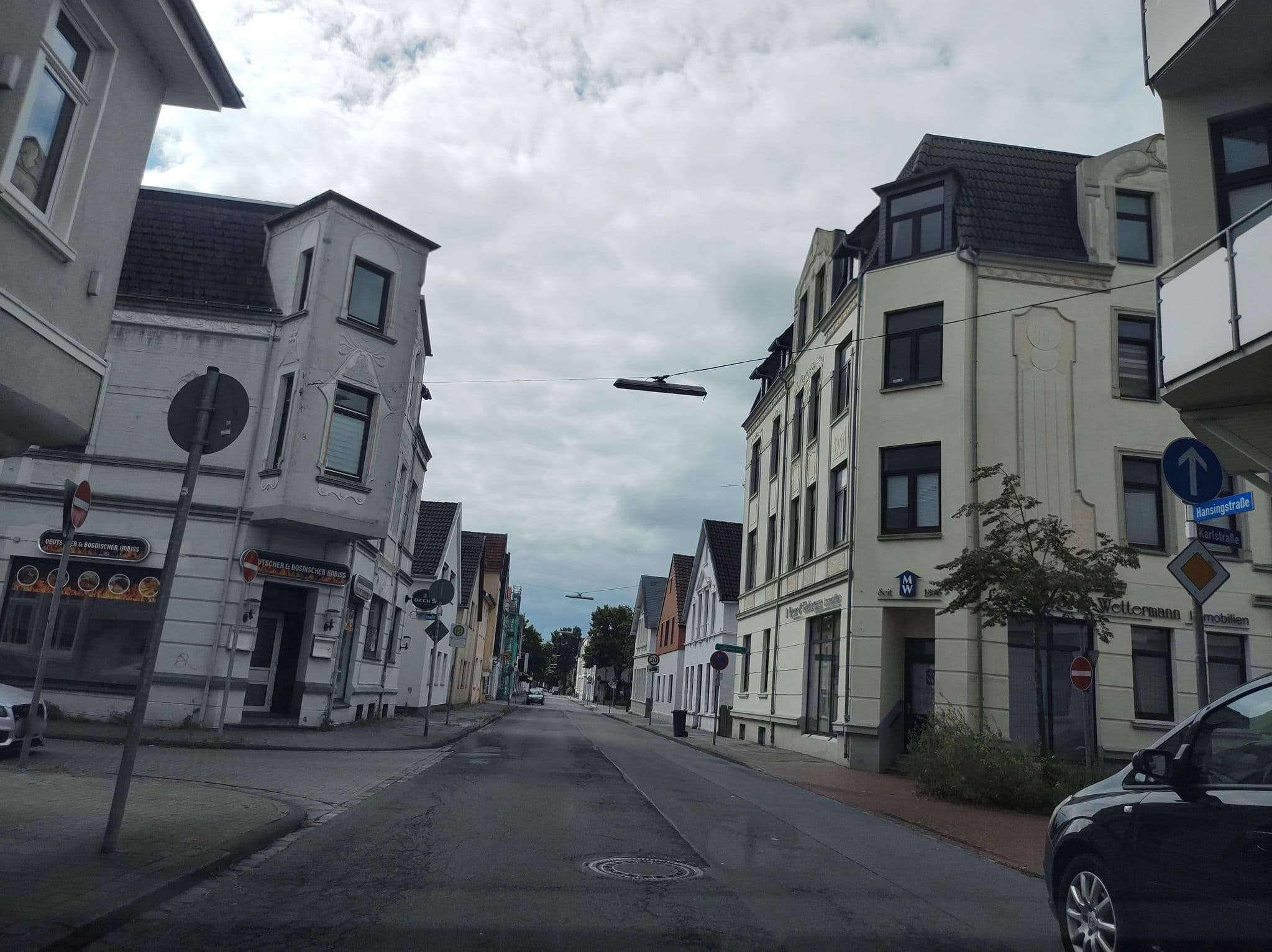 Street view near Hotel Küste, Nordenham — © thetornado76 (CC BY-SA · Mapillary)