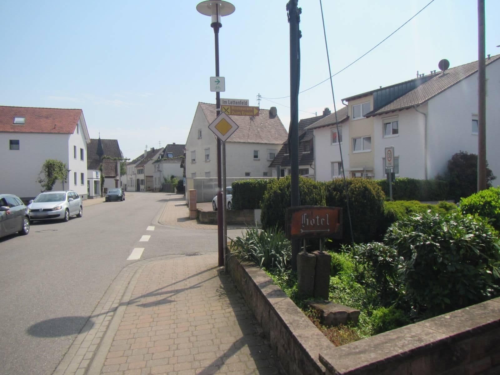 Street view near Hotel Garni Sebastian, Kirrweiler — © VIA_TZ (CC BY-SA · Mapillary)