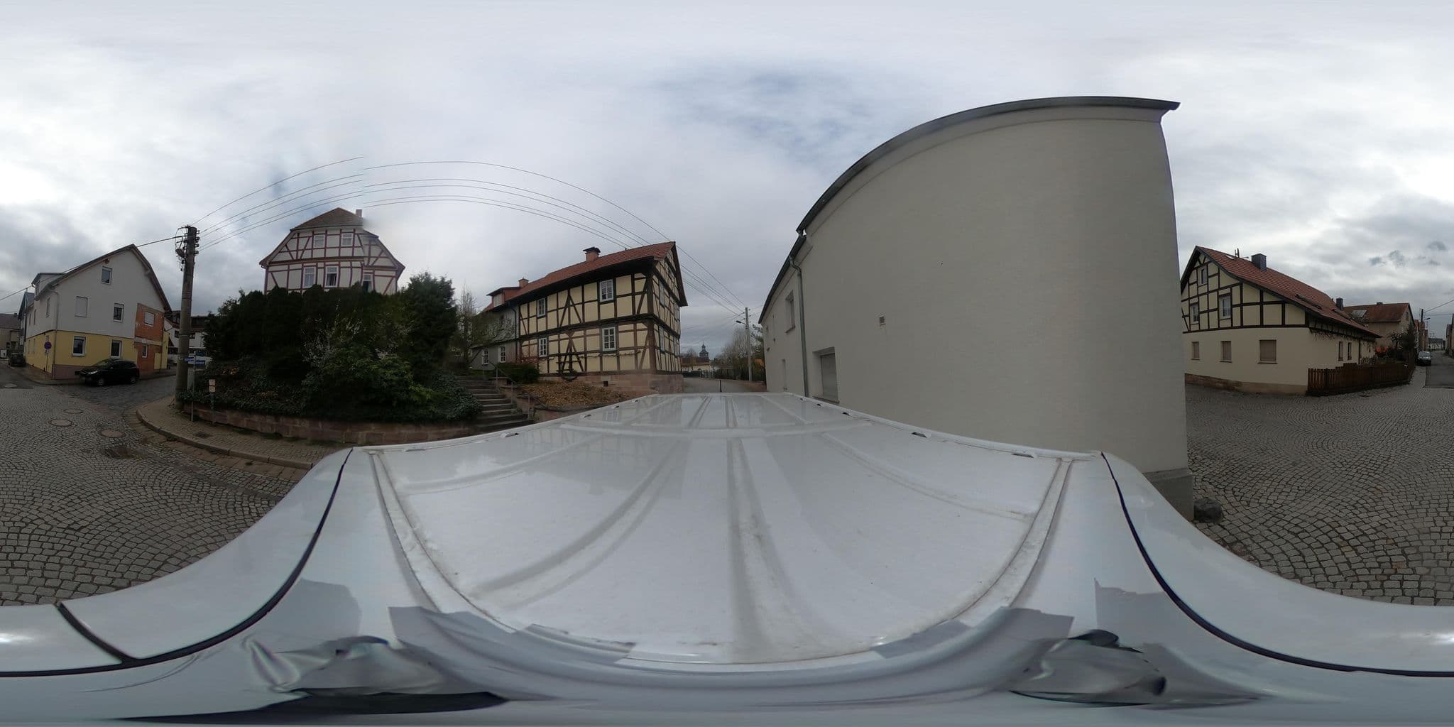 Street view near Pilgerhostel Wünschensuhl, Marksuhl — © Mobilitaetswerk (CC BY-SA · Mapillary)